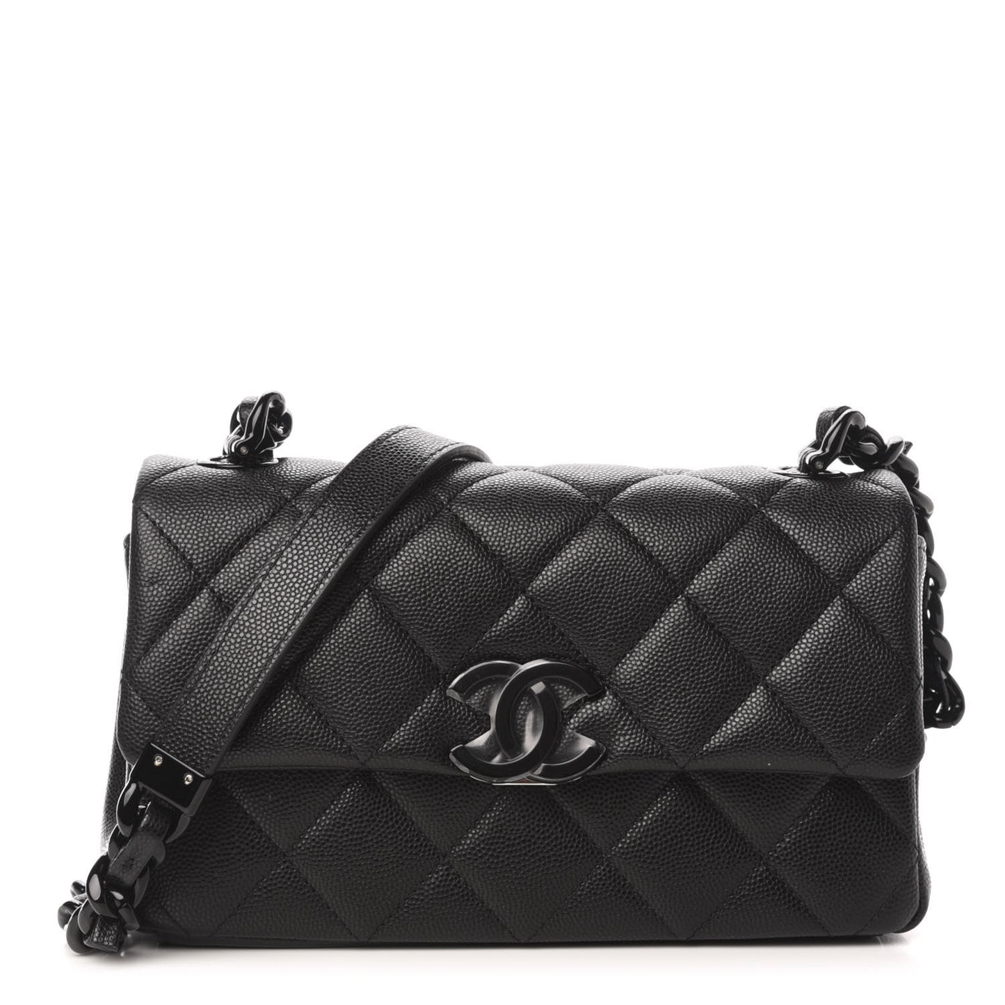 Caviar Quilted My Everything Small Flap Black