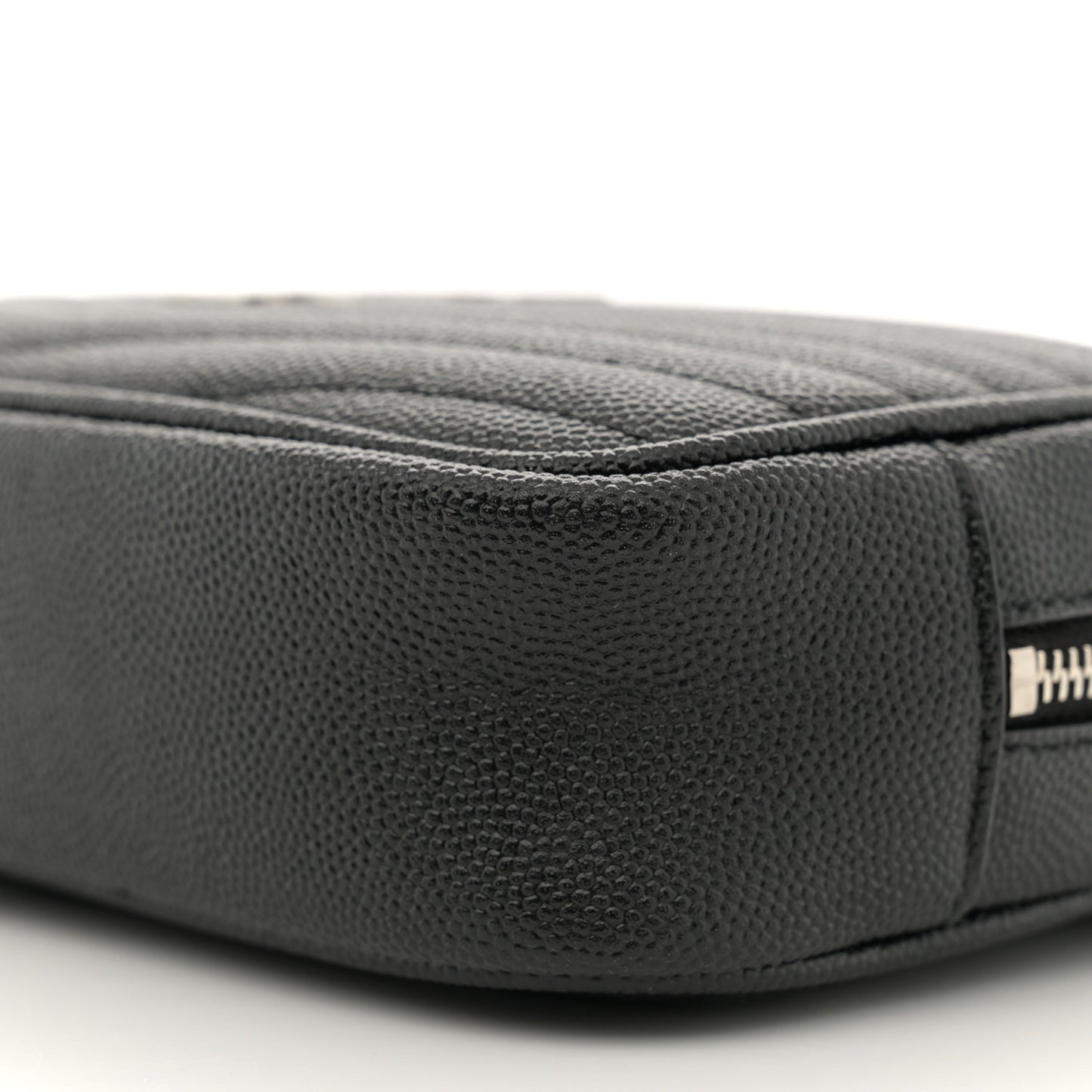 Grain De Poudre Matelasse Monogram Mini Lou Camera Bag Black