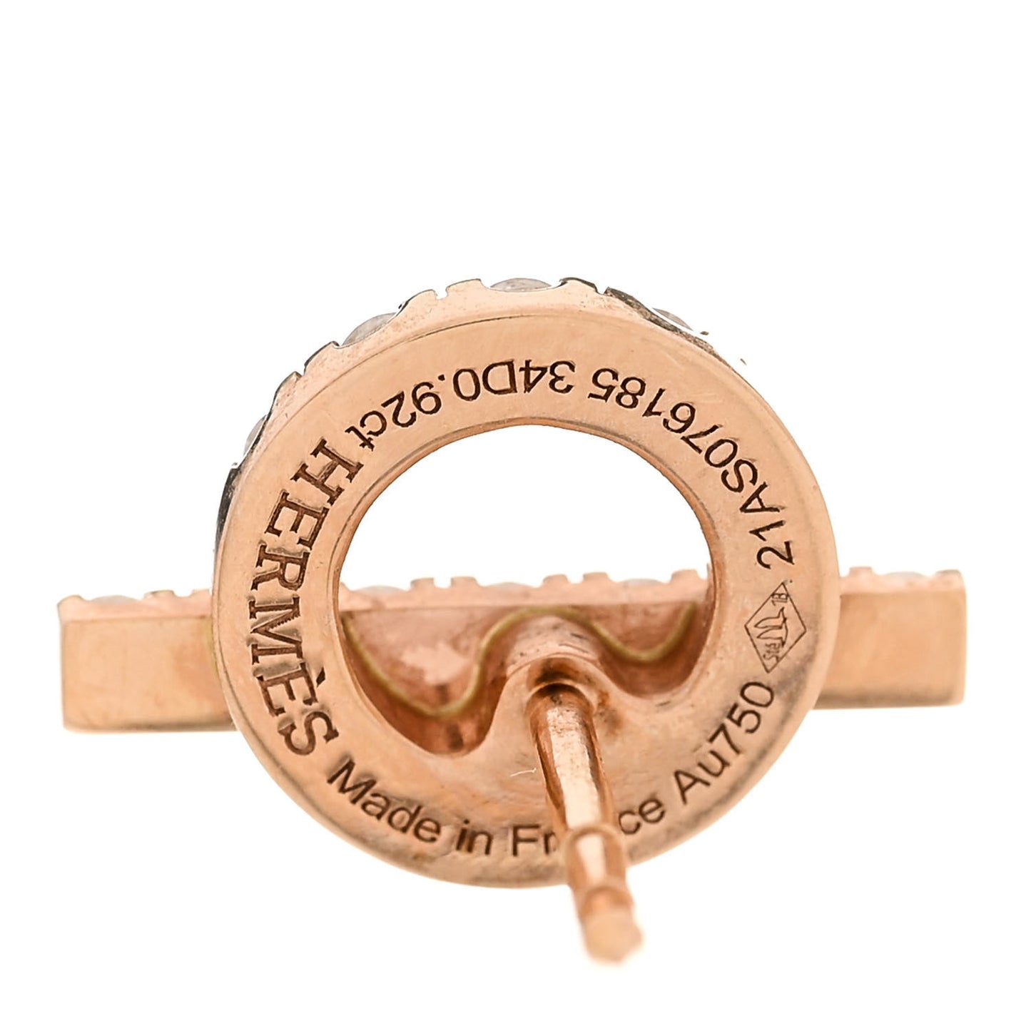 18K Rose Gold Diamond Finesse Earrings