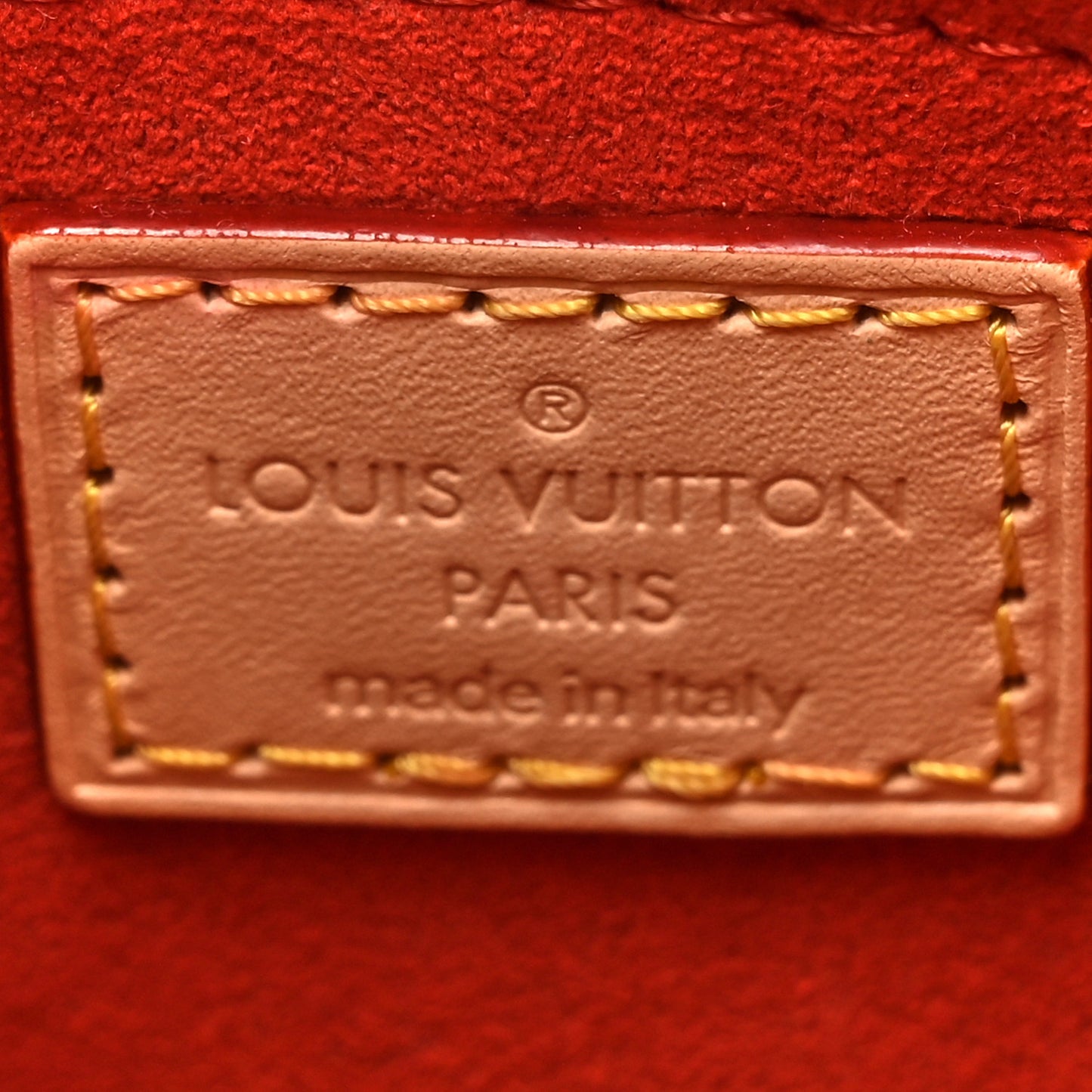 Name Tag XL Clutch Beige