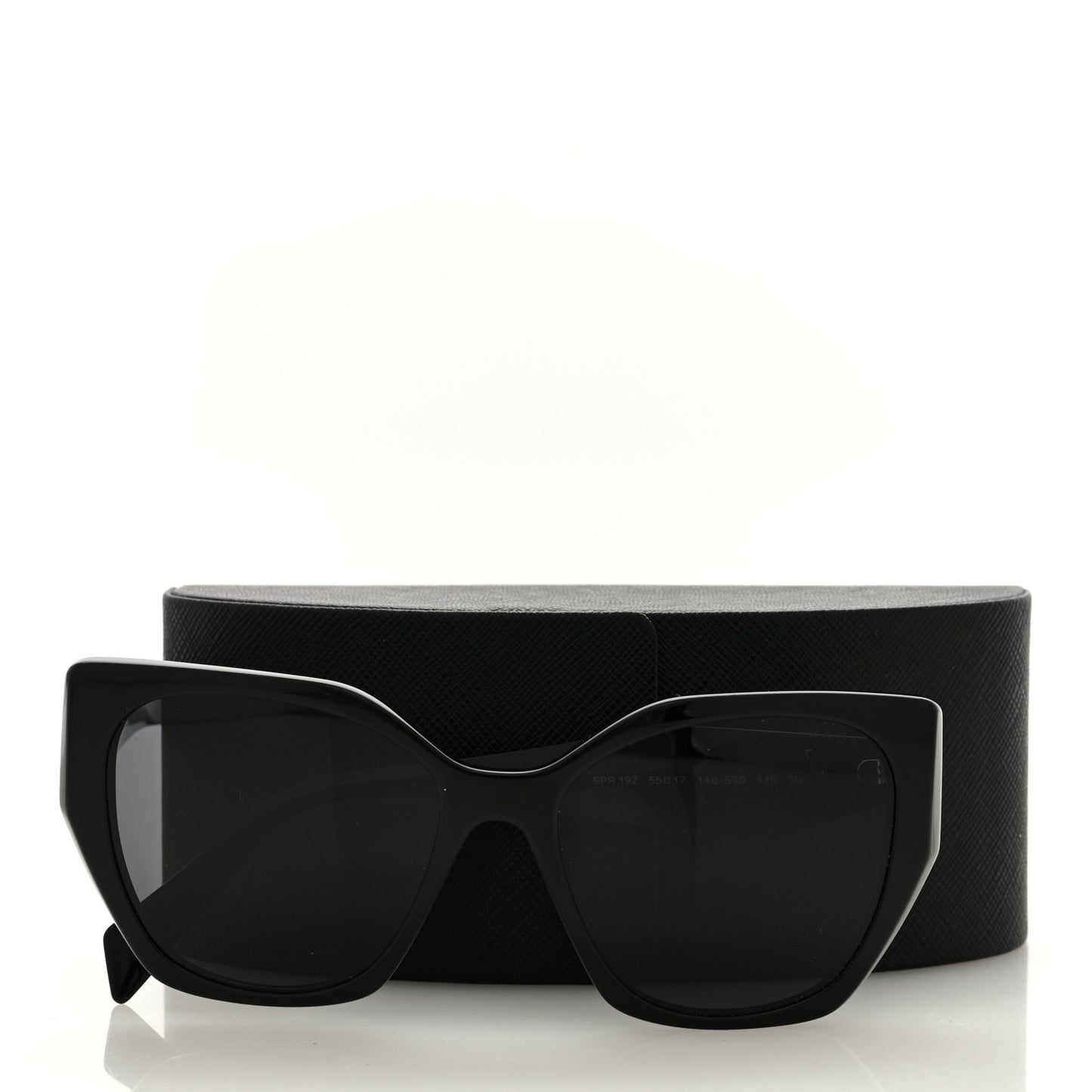 Acetate Symbole Sunglasses SPR 19Z Black