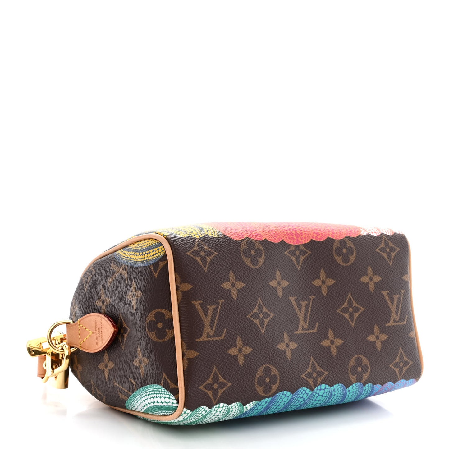 LV X YK Monogram Pumpkins Speedy Bandouliere 20