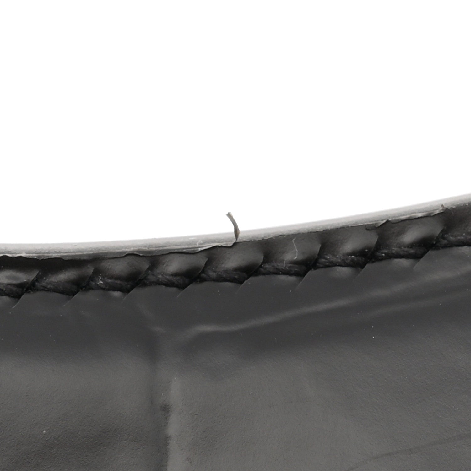 Balenciaga Semi Shiny Calfskin Crocodile Embossed Neo Classic Black Hardware Mini City Black 11 of 11