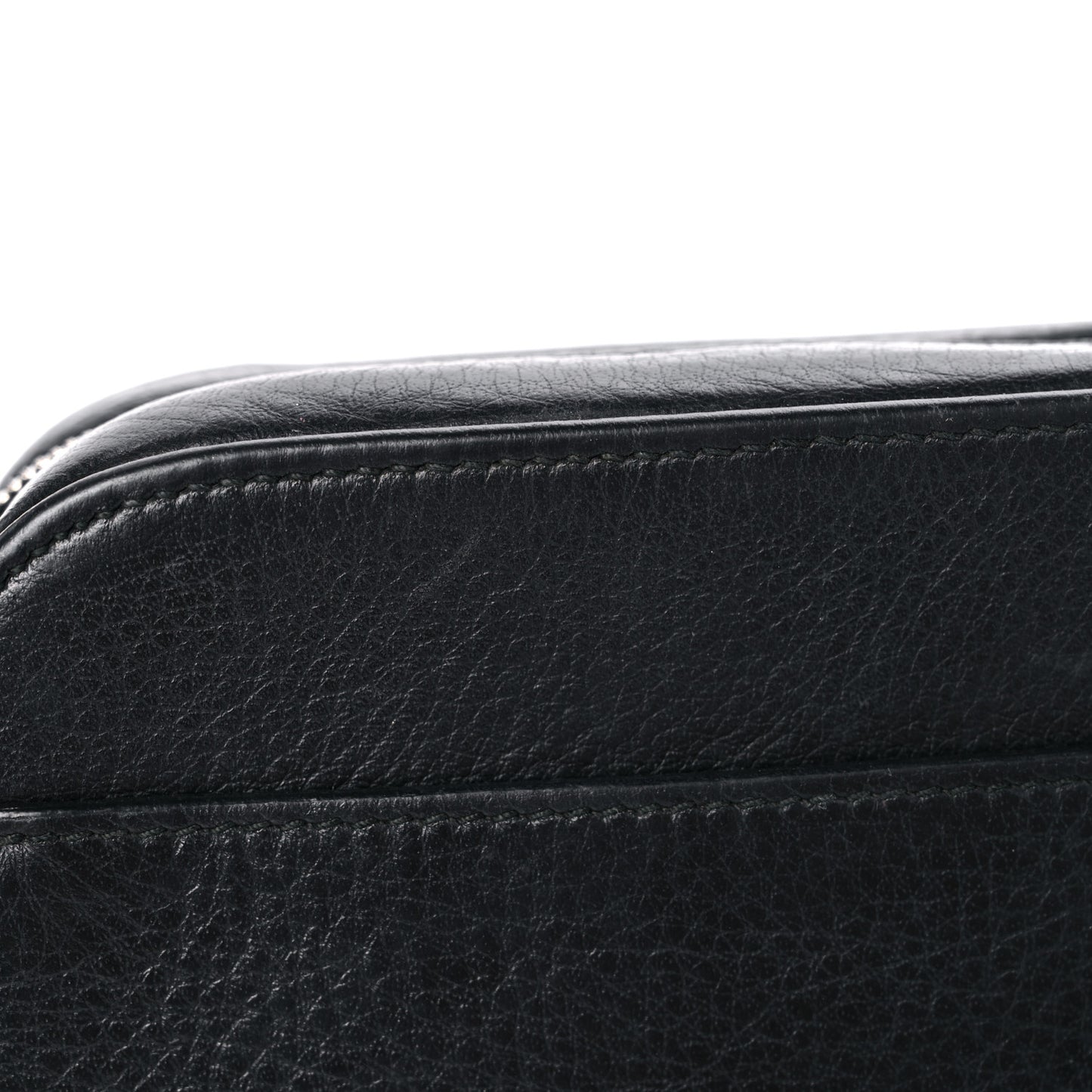 Calfskin Logo XS Everyday Camera Bag Black
