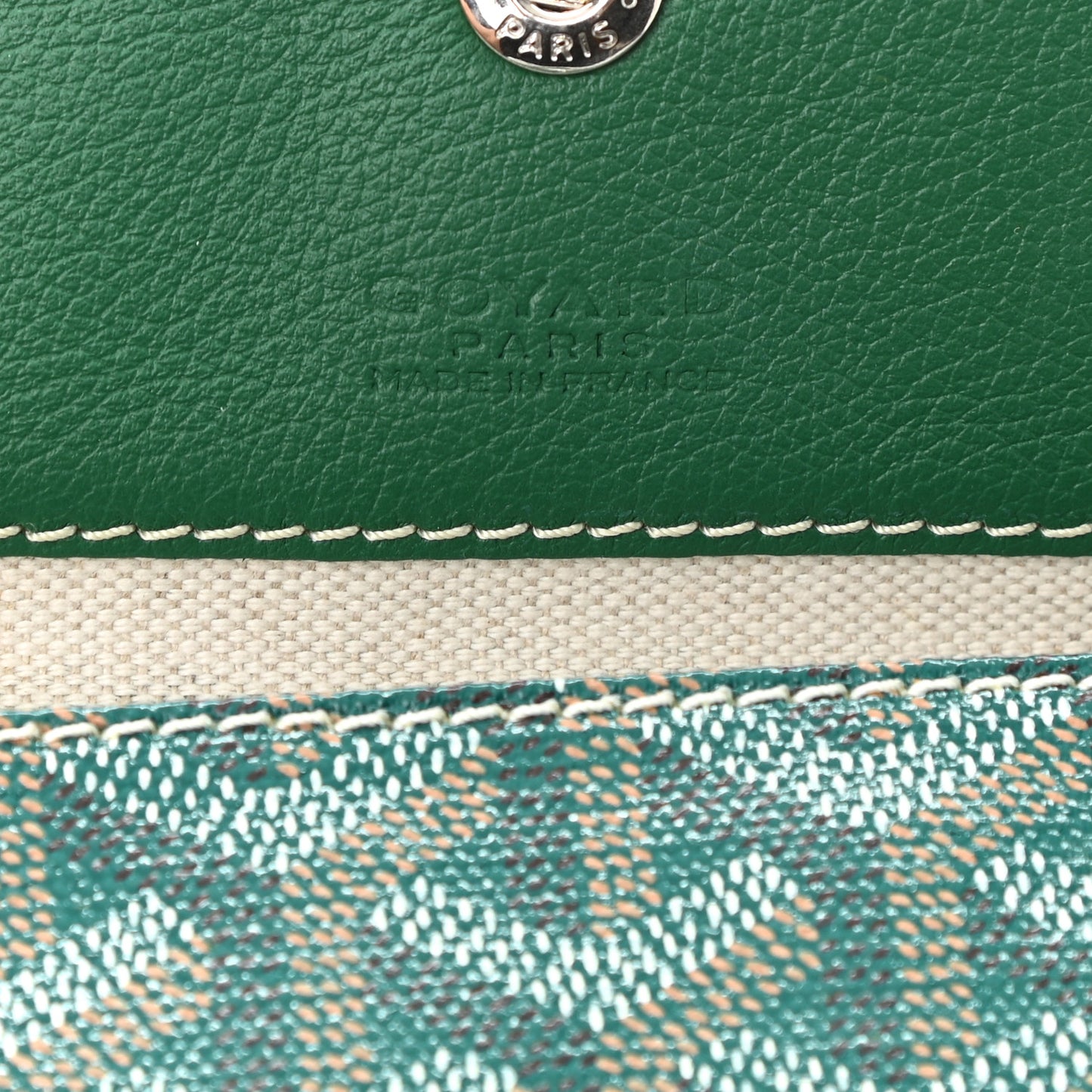 Goyardine Saint Louis GM Green