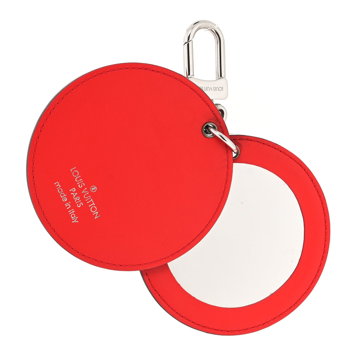 Monogram Escale Bag Charm Key Holder Rouge