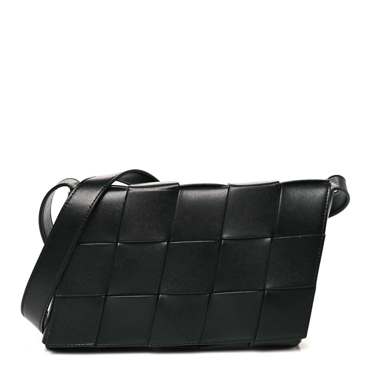 BOTTEGA.venete。バッグ最後の値下げ！ Bottega Veneta Lambskin Maxi Intreccio Speed Cassette Crossbody