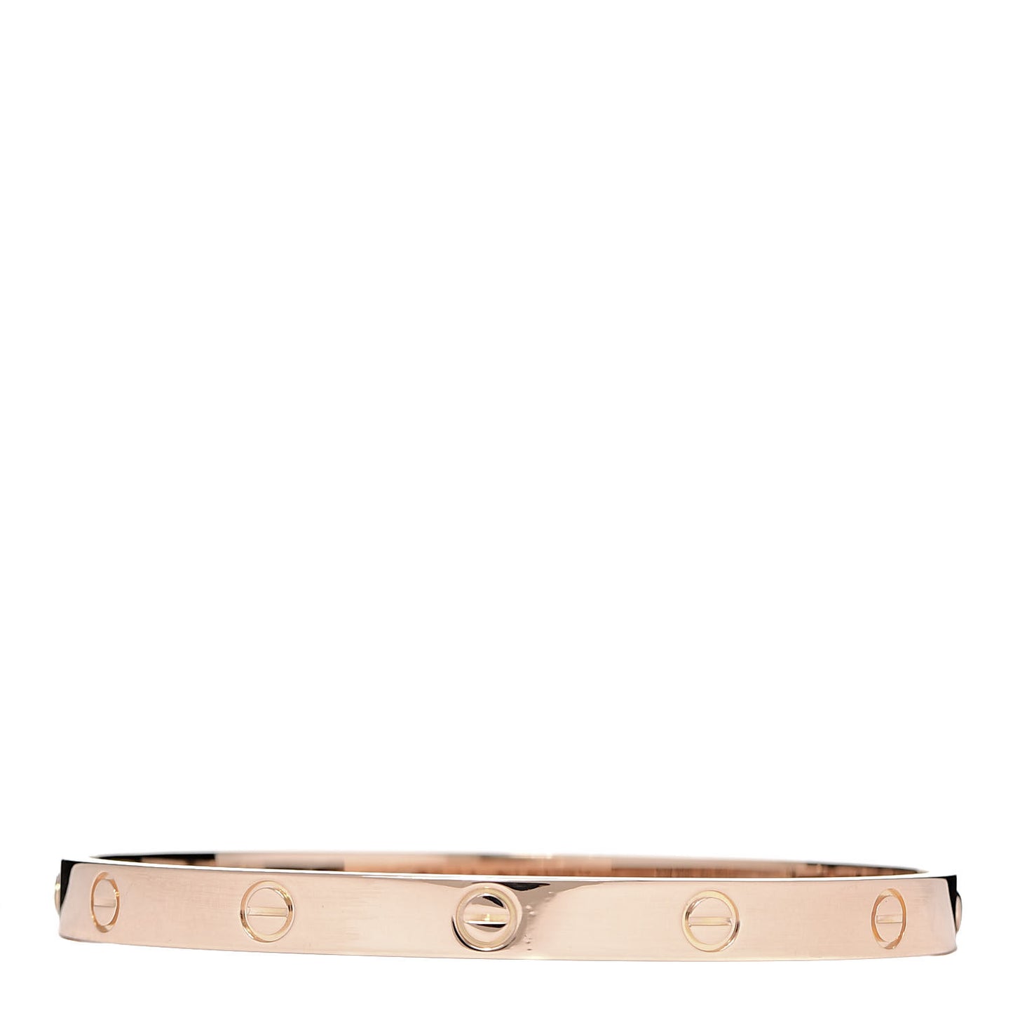 18K Pink Gold LOVE Bracelet 19