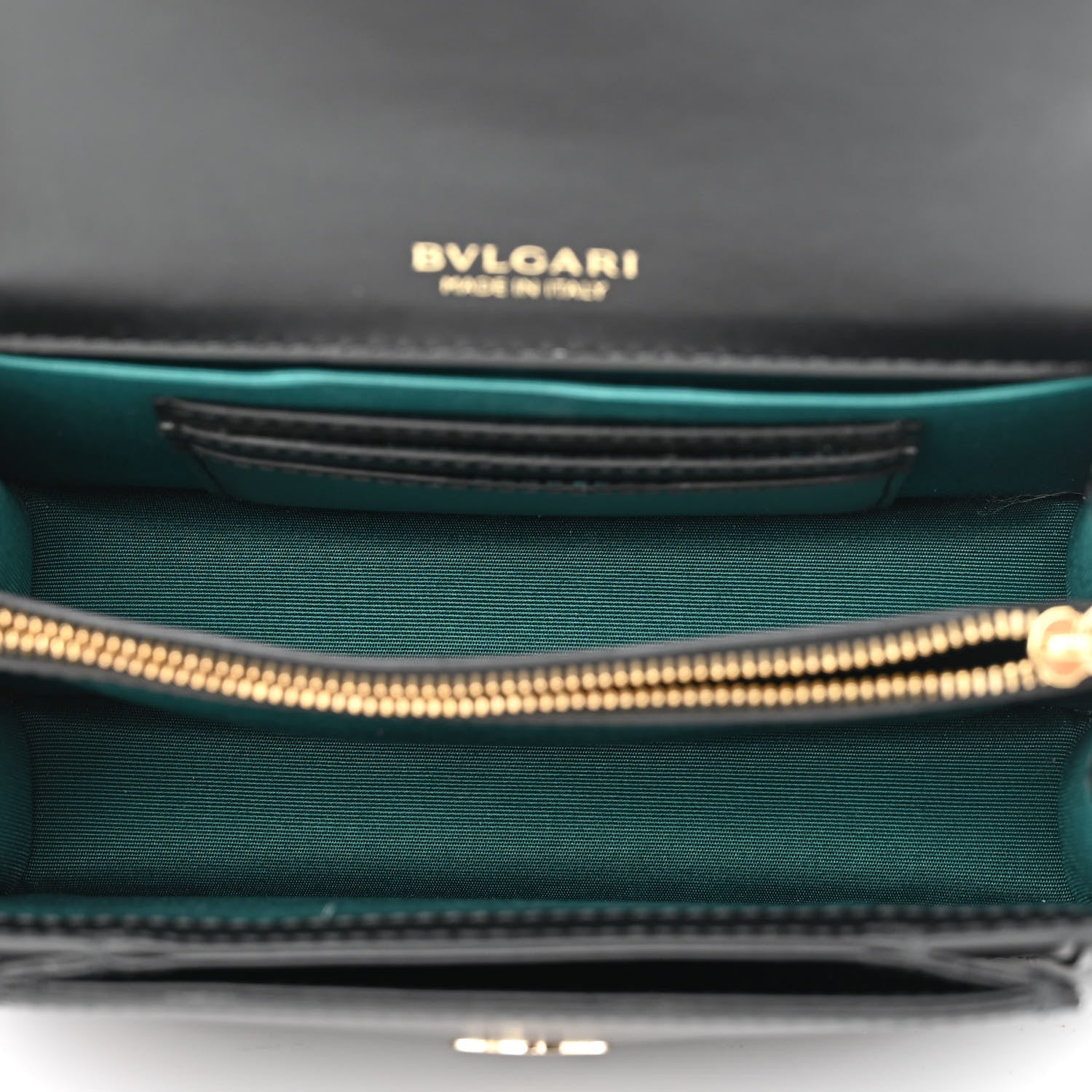 Bulgari Calfskin Serpenti Forever Crossbody Bag Black 6 of 13