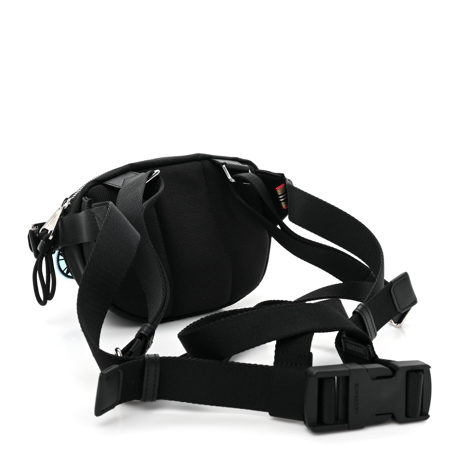 Burberry Econyl Logo Print Bum Bag Black 3 of 9