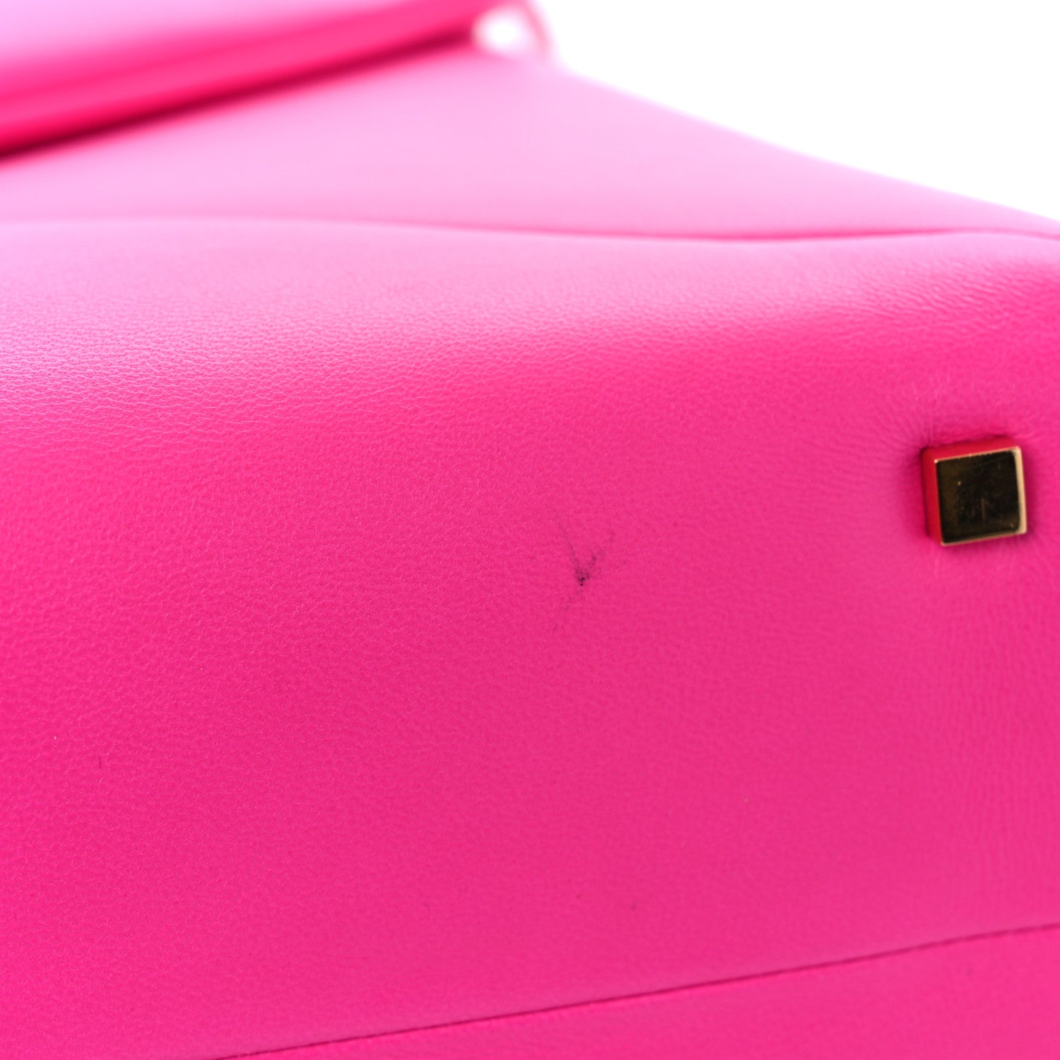 Valentino Garavani Nappa Tonal Monochrome One Stud Top Handle Bag Pink PP 11 of 11