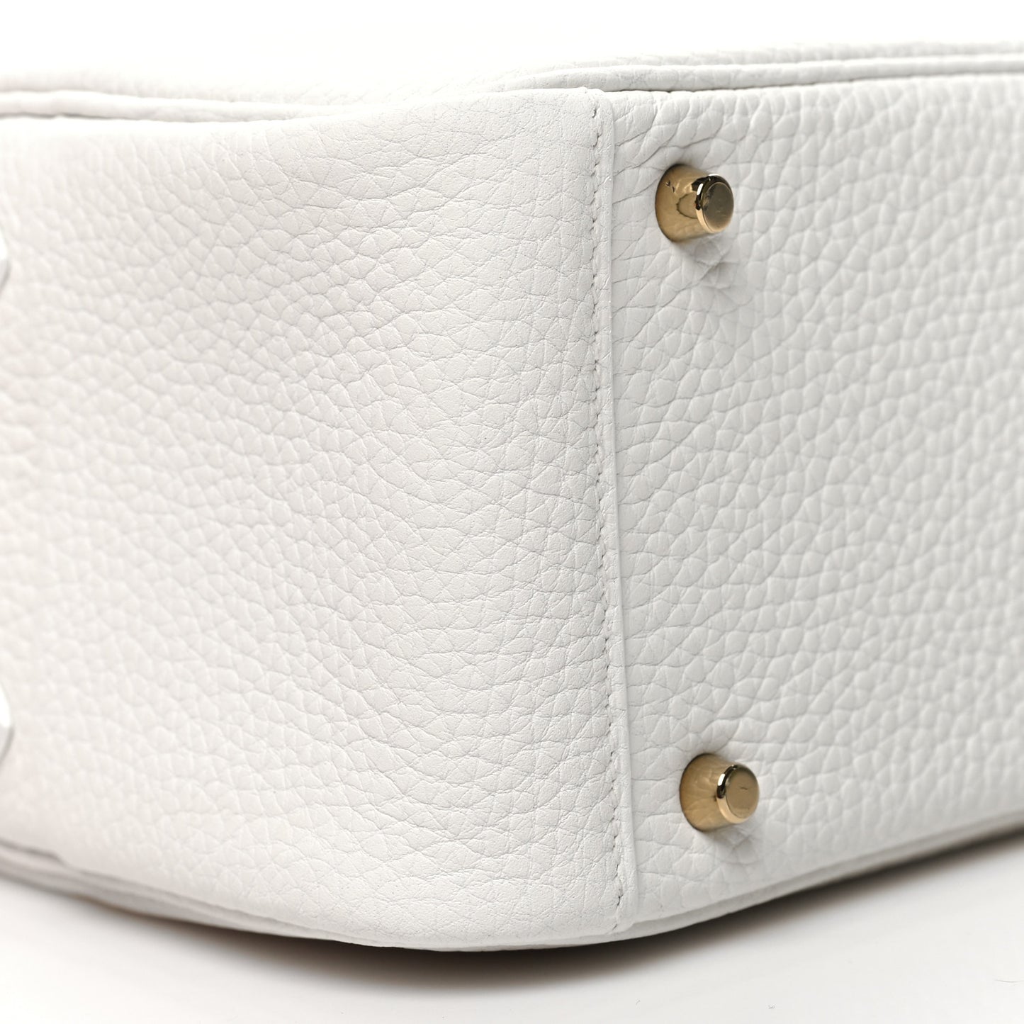 Taurillon Clemence Mini Lindy 20 New White