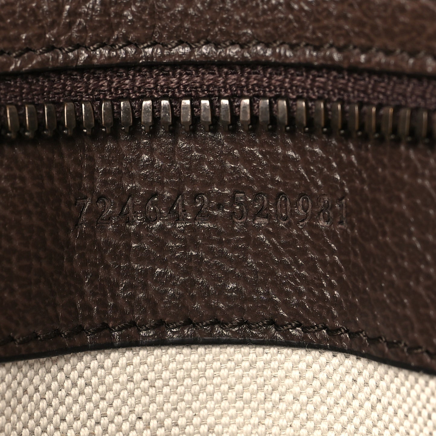 GG Supreme Monogram Textured Dollar Calfskin Web Medium Savoy Duffle Bag Beige Ebony New Acero