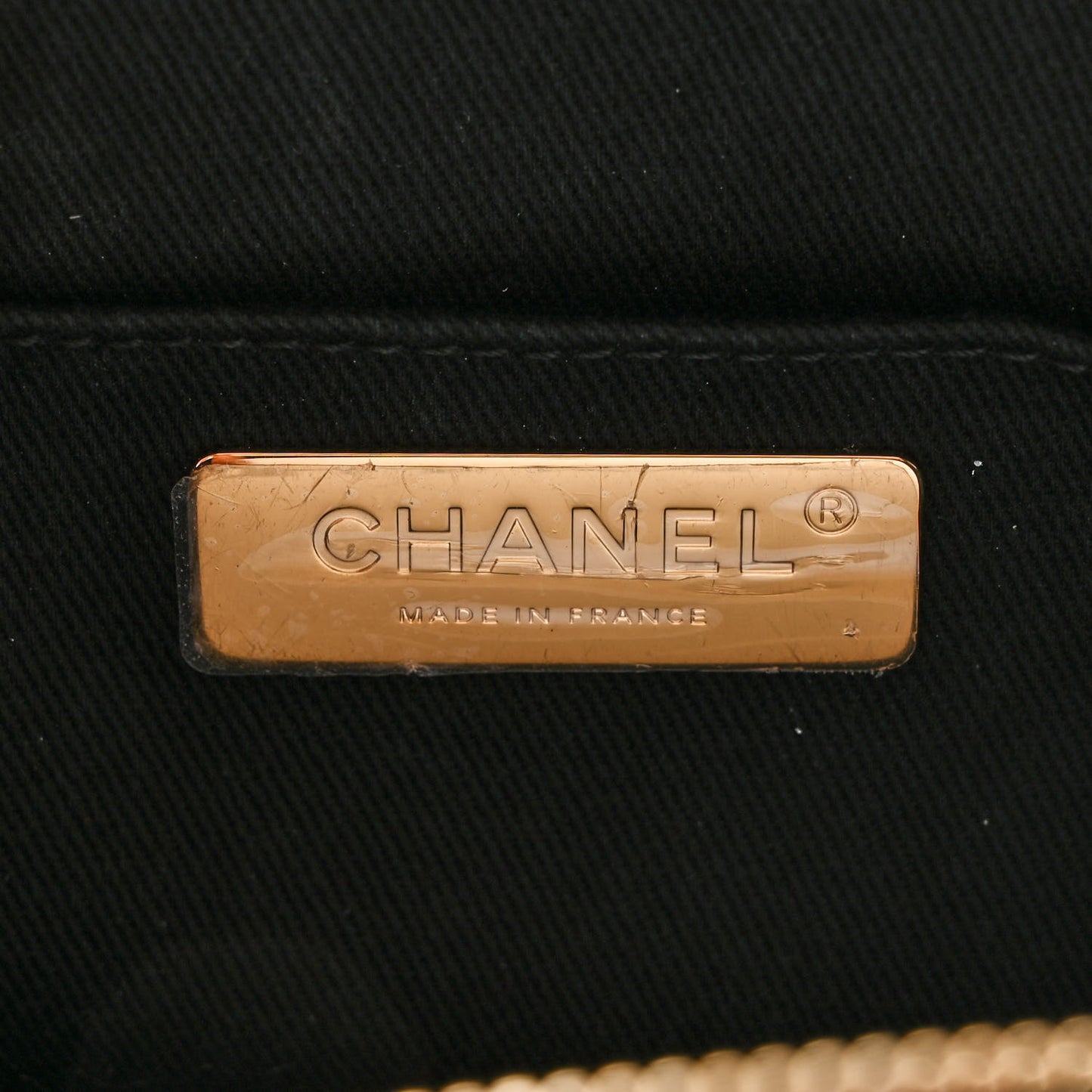 Caviar Stitched Waist Bag Black