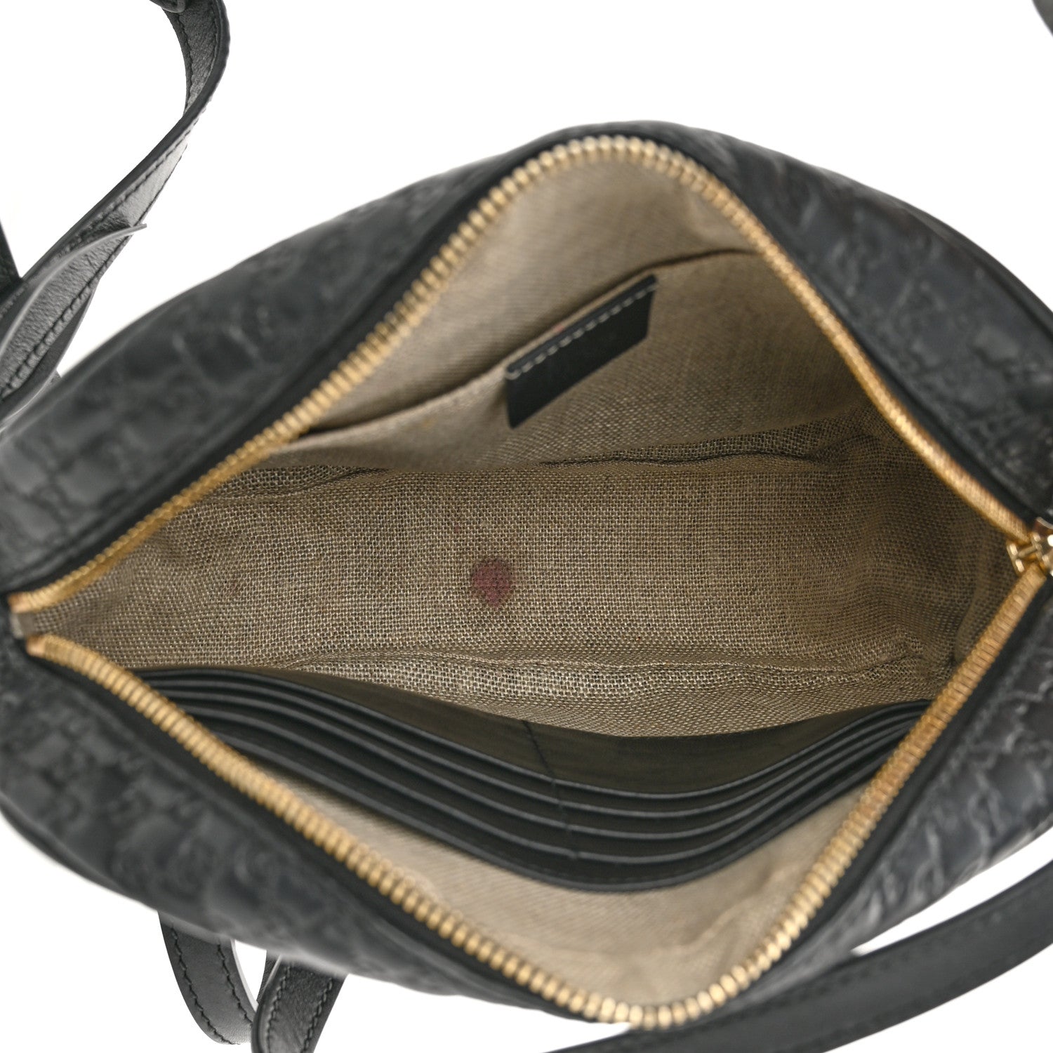 Gucci Microguccissima Mini Bree Messenger Bag Black 5 of 11