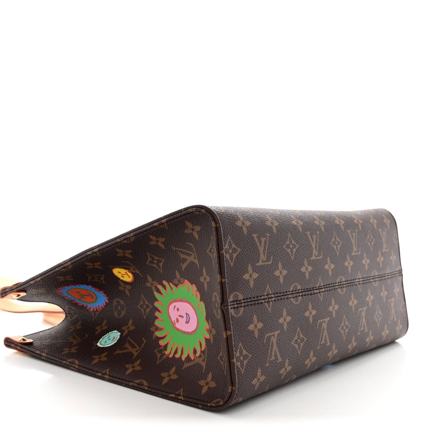 LV X YK Monogram Faces Onthego MM