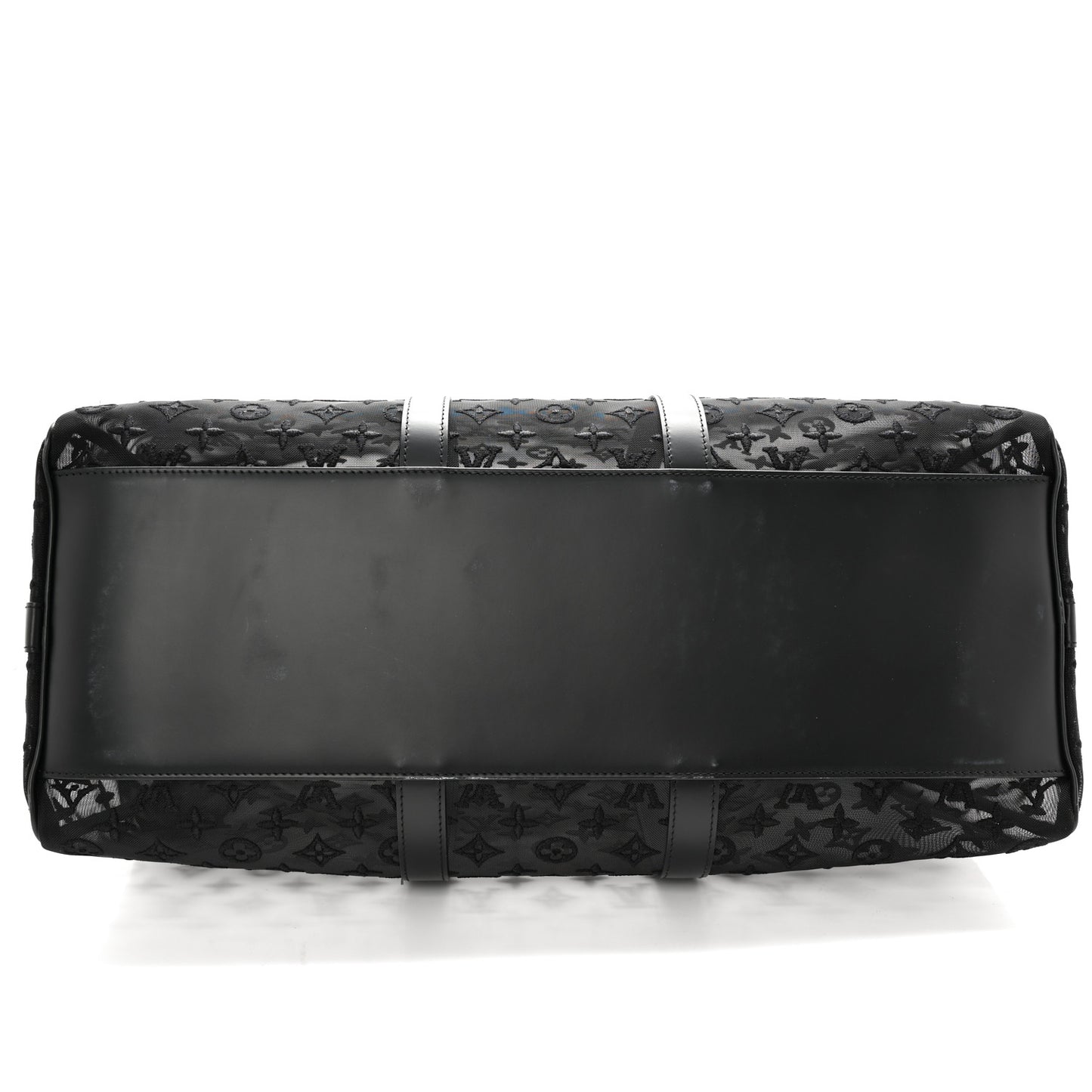 Monogram See Through Keepall Bandouliere 50 Black