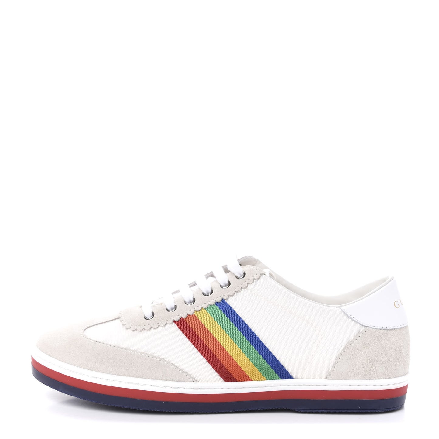 Suede Rainbow Womens G74 Sneakers 37 White