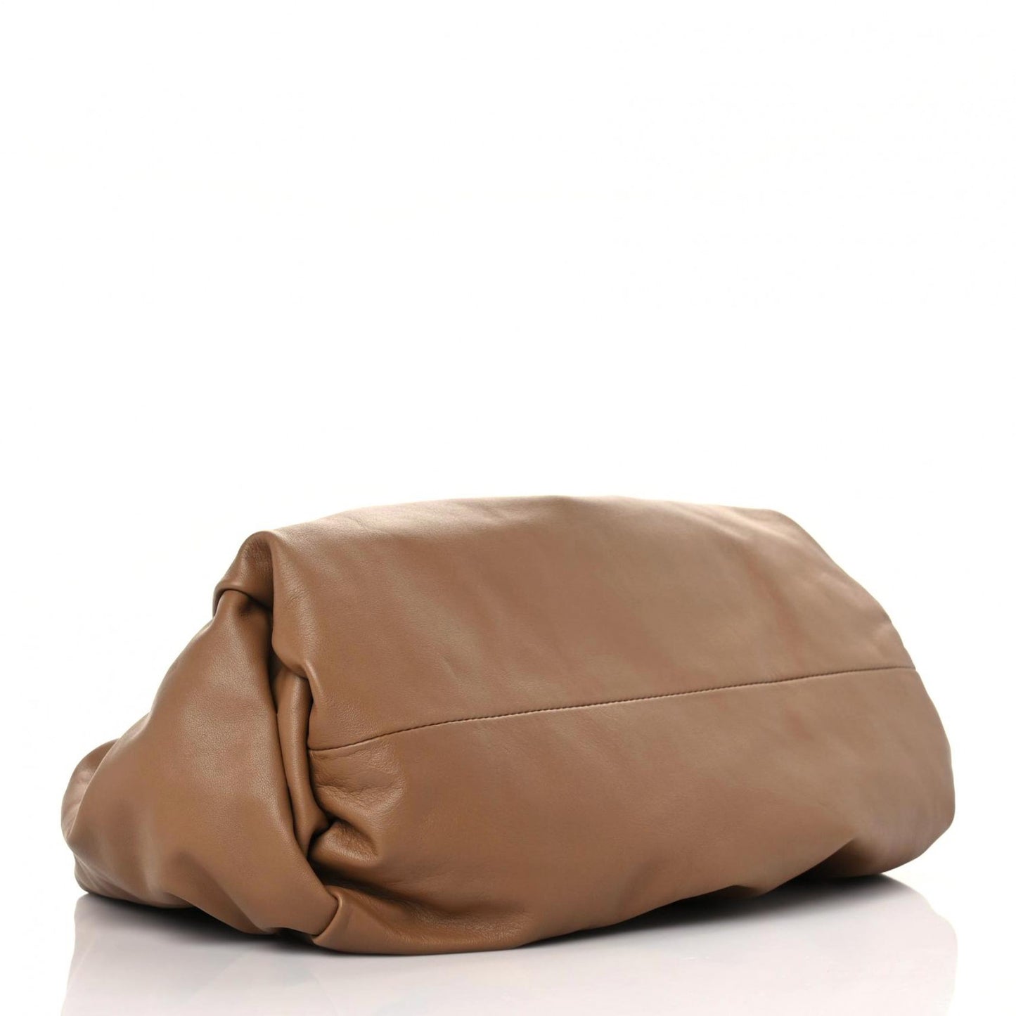 Smooth Butter Calfskin Small The Shoulder Pouch Cammello