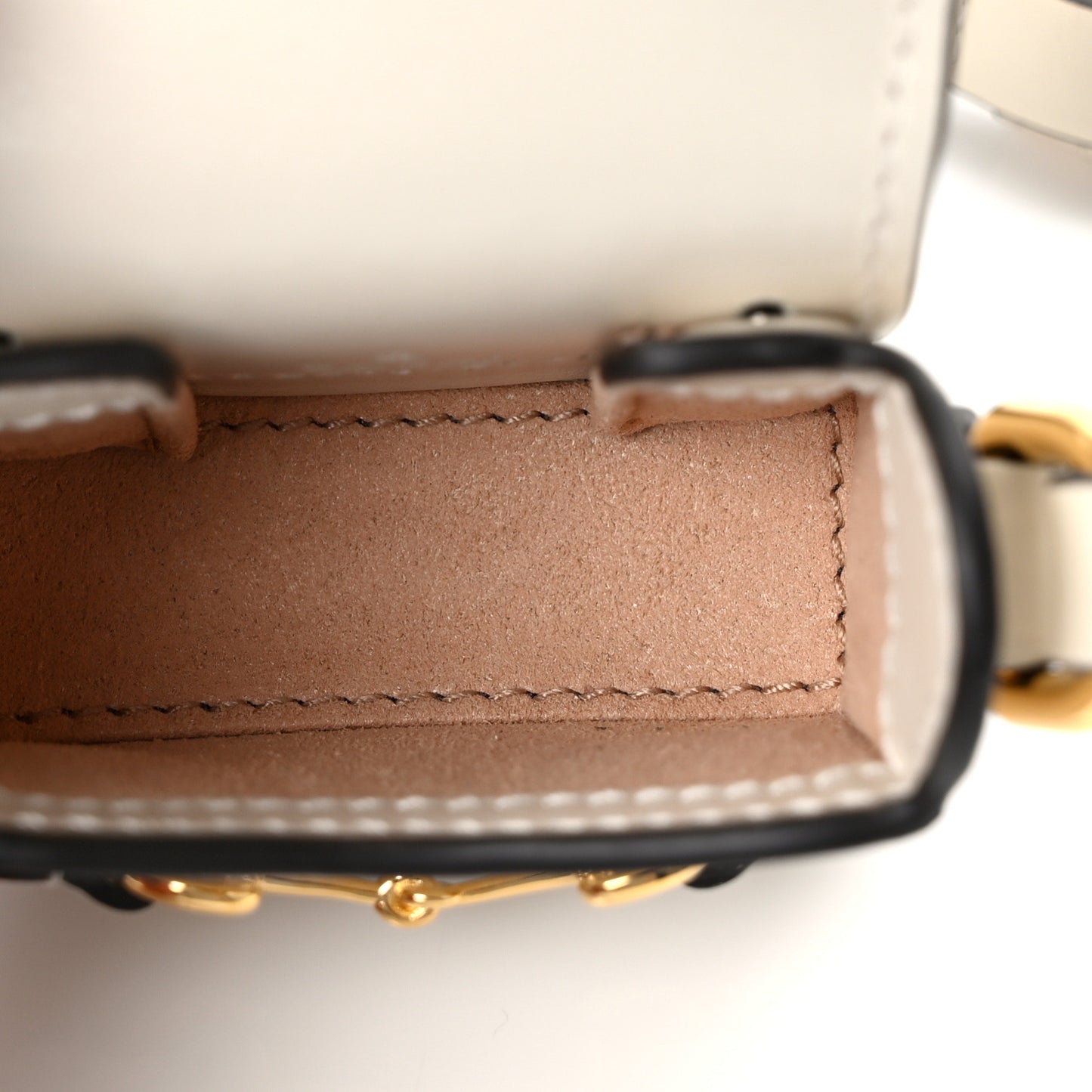 Boarded Plutone Calfskin Horsebit 1955 Airpod Case Mystic White