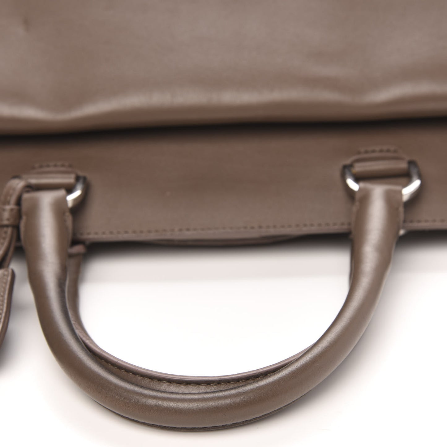 Silky Calf Medium Willow Tote Taupe