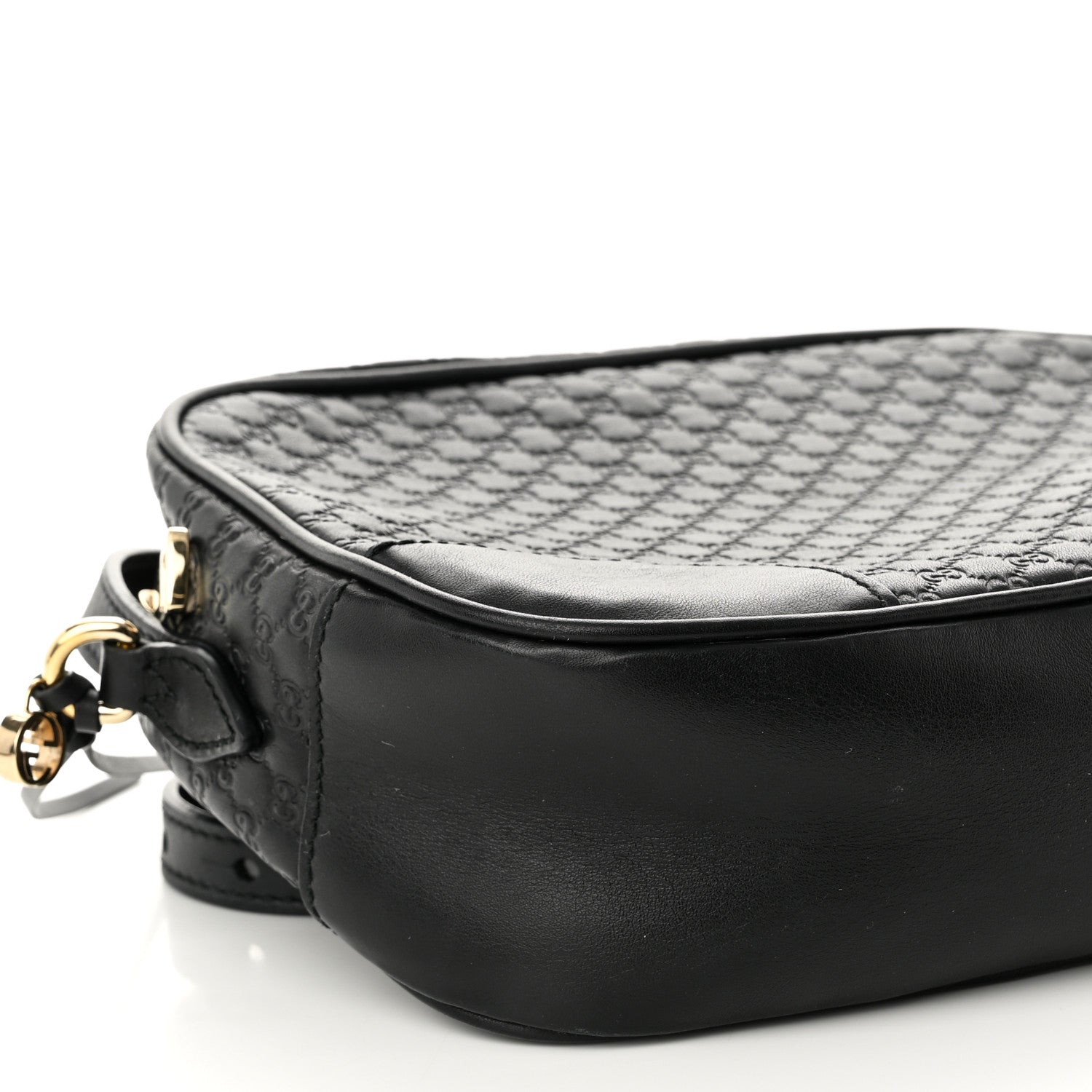 Gucci Microguccissima Mini Bree Messenger Bag Black 8 of 11