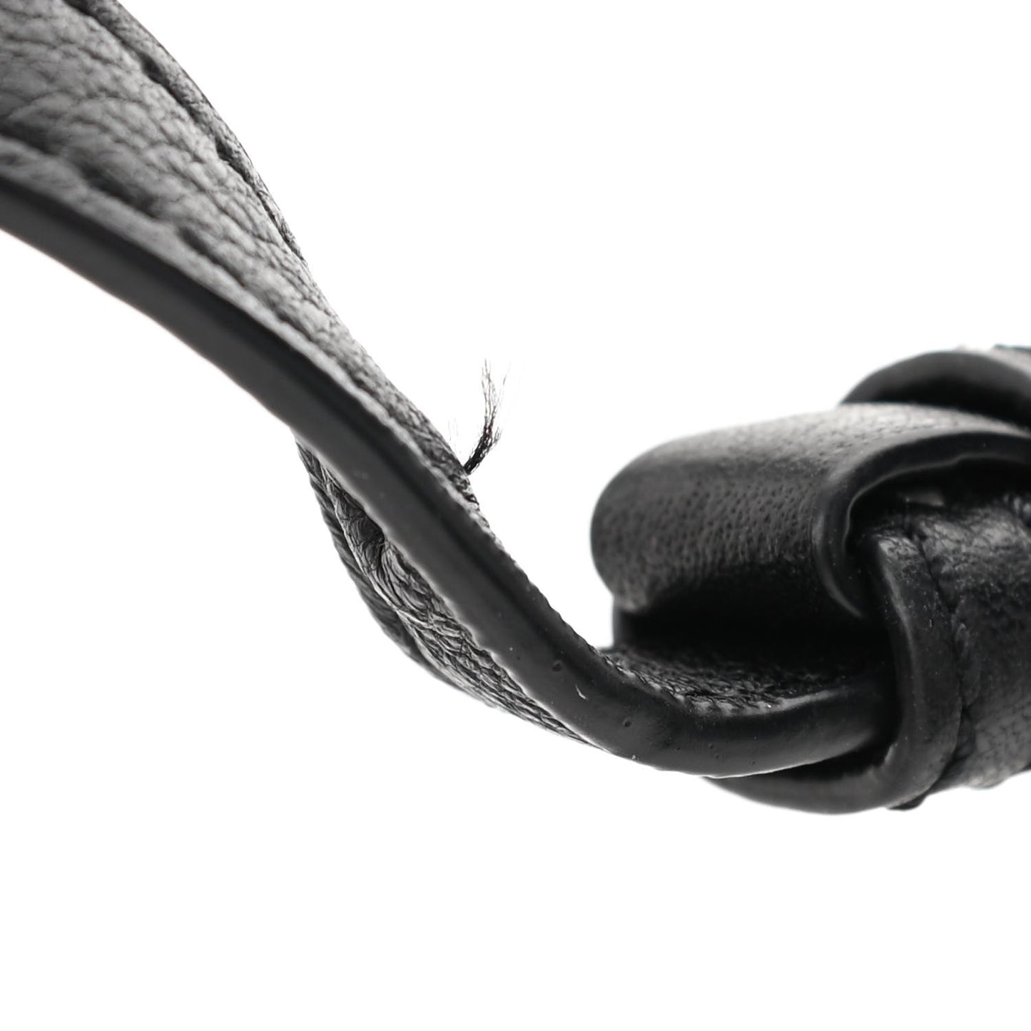 Pebbled Calfskin Backpack Black