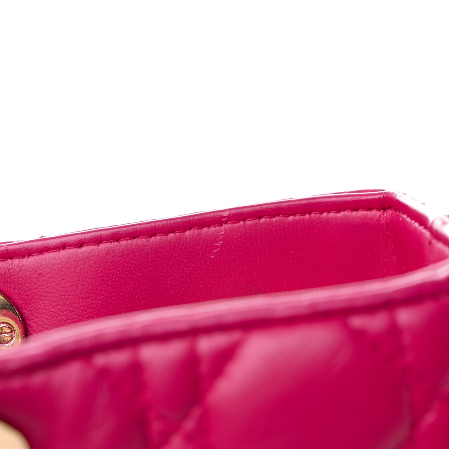 Lambskin Cannage Large Lady Dior Pink