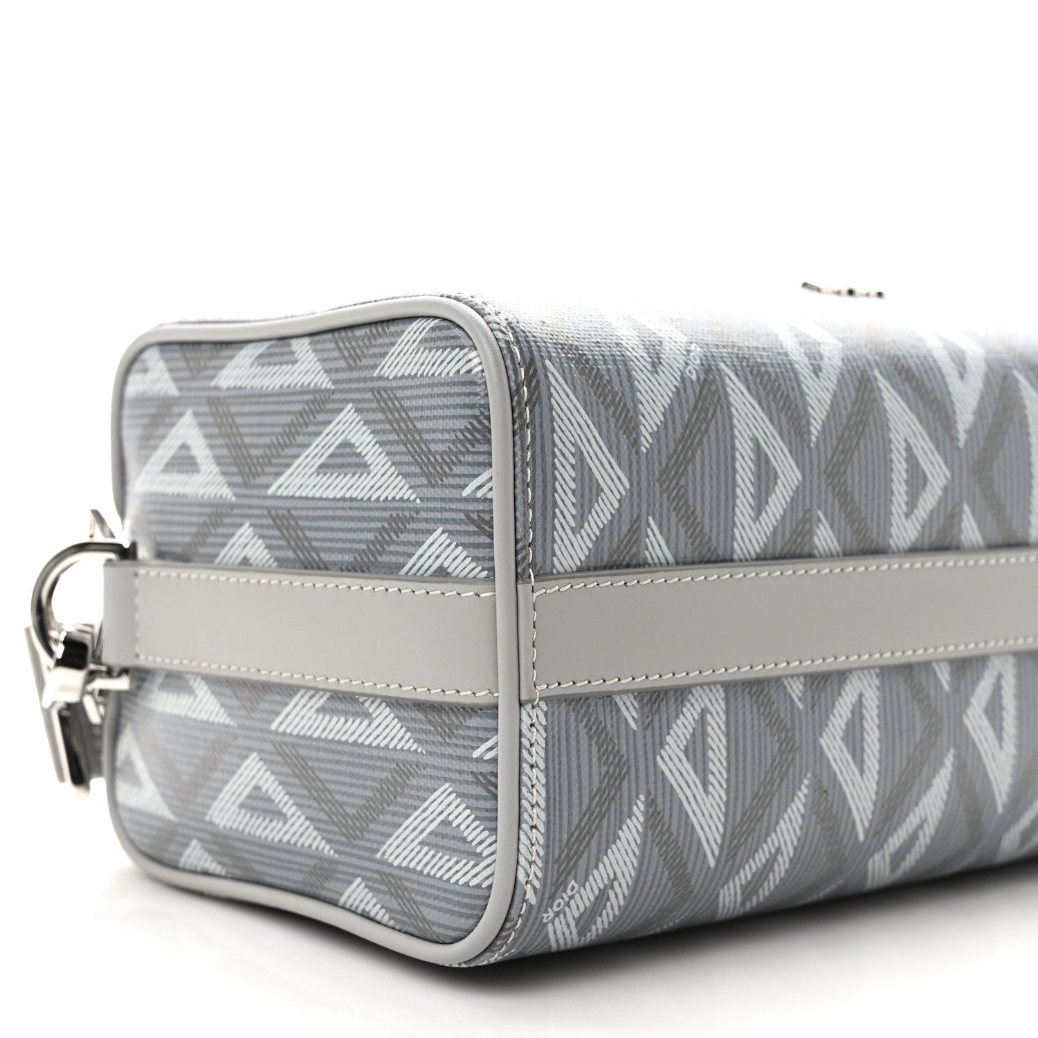 Christian Dior Coated Canvas CD Diamond Lingot 22 Bag Gray 7 of 8