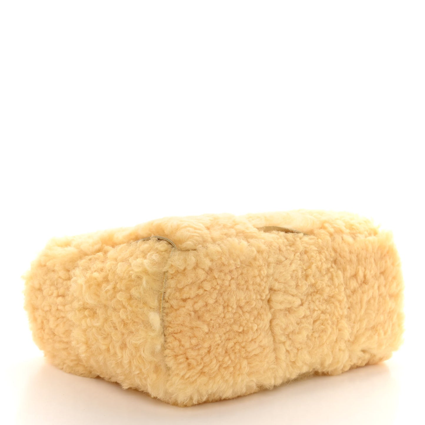 Shearling Small Intrecciato Arco Tote Teddy