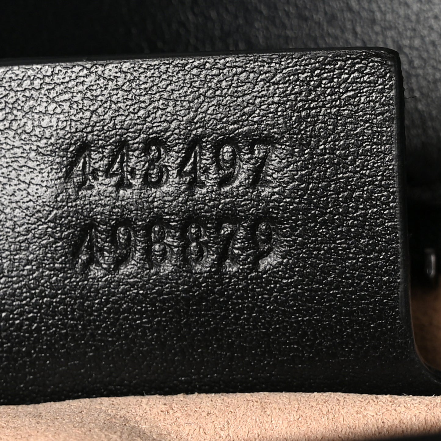 Calfskin Matelasse Small GG Marmont Shoulder Bag Black