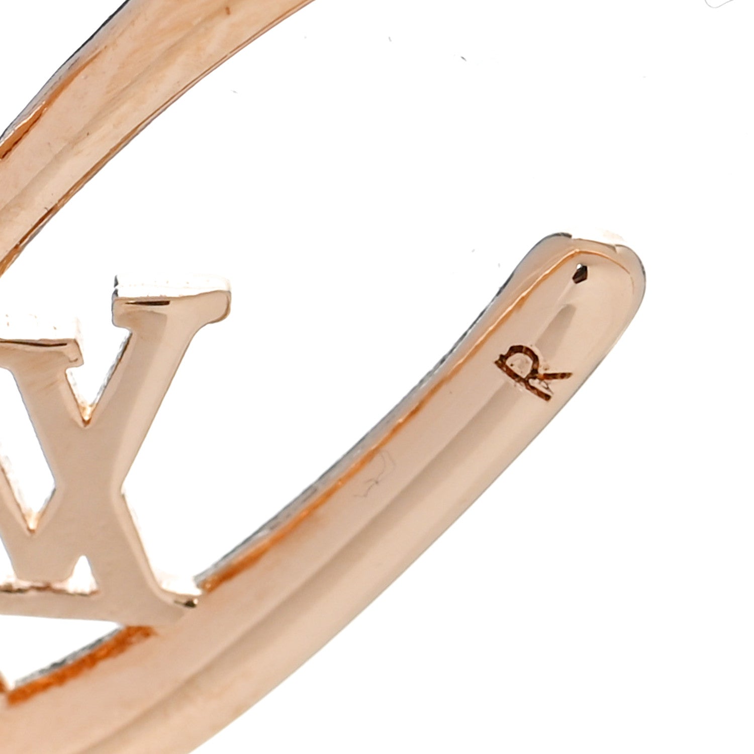 Louis Vuitton Fall In Love Heart Earrings PM Gold 4 of 7