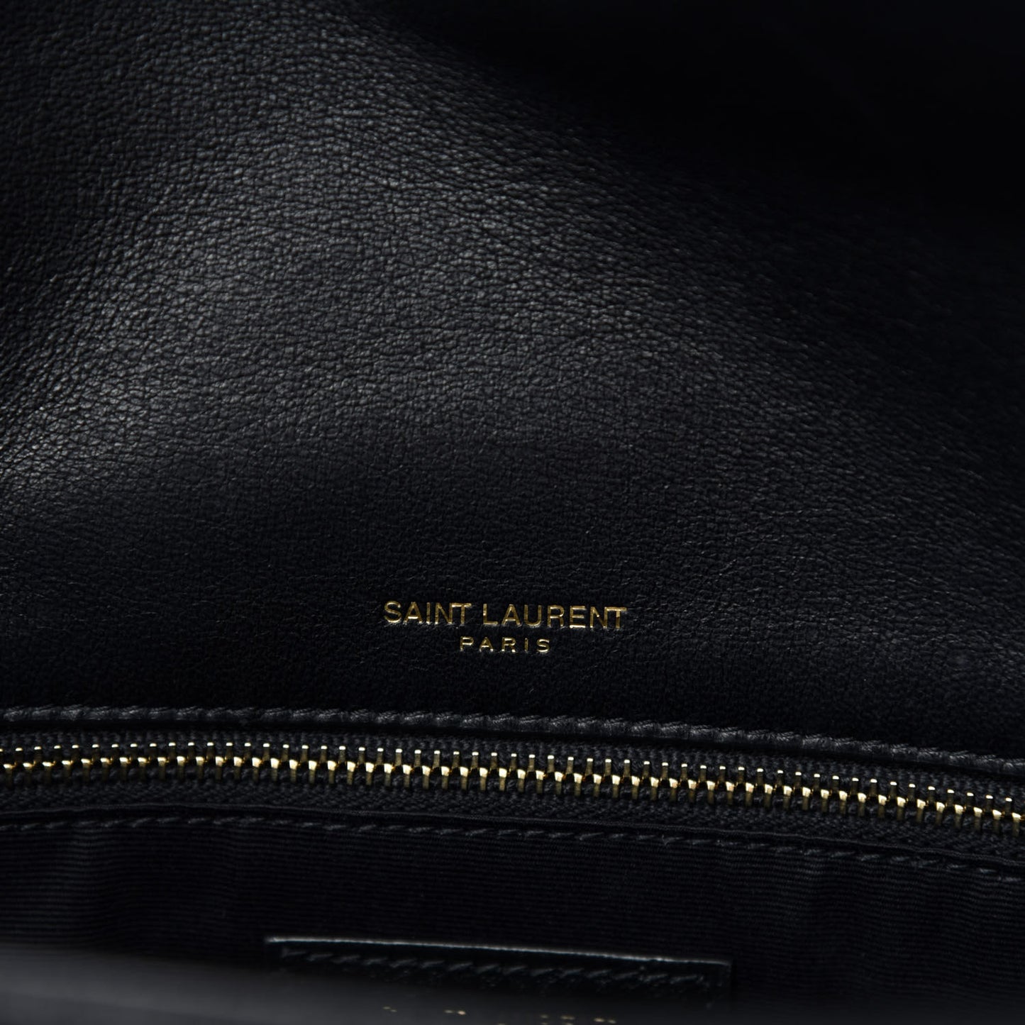 Lambskin Matelasse Monogram Medium Niki Chain Satchel Black