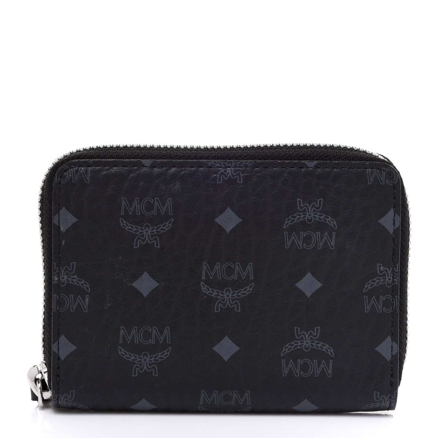 Visetos Mini Zip Around Wallet Black