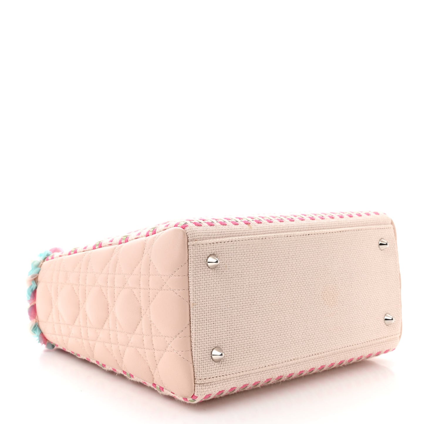 Tweed Sequin Medium Lady Dior Multicolor