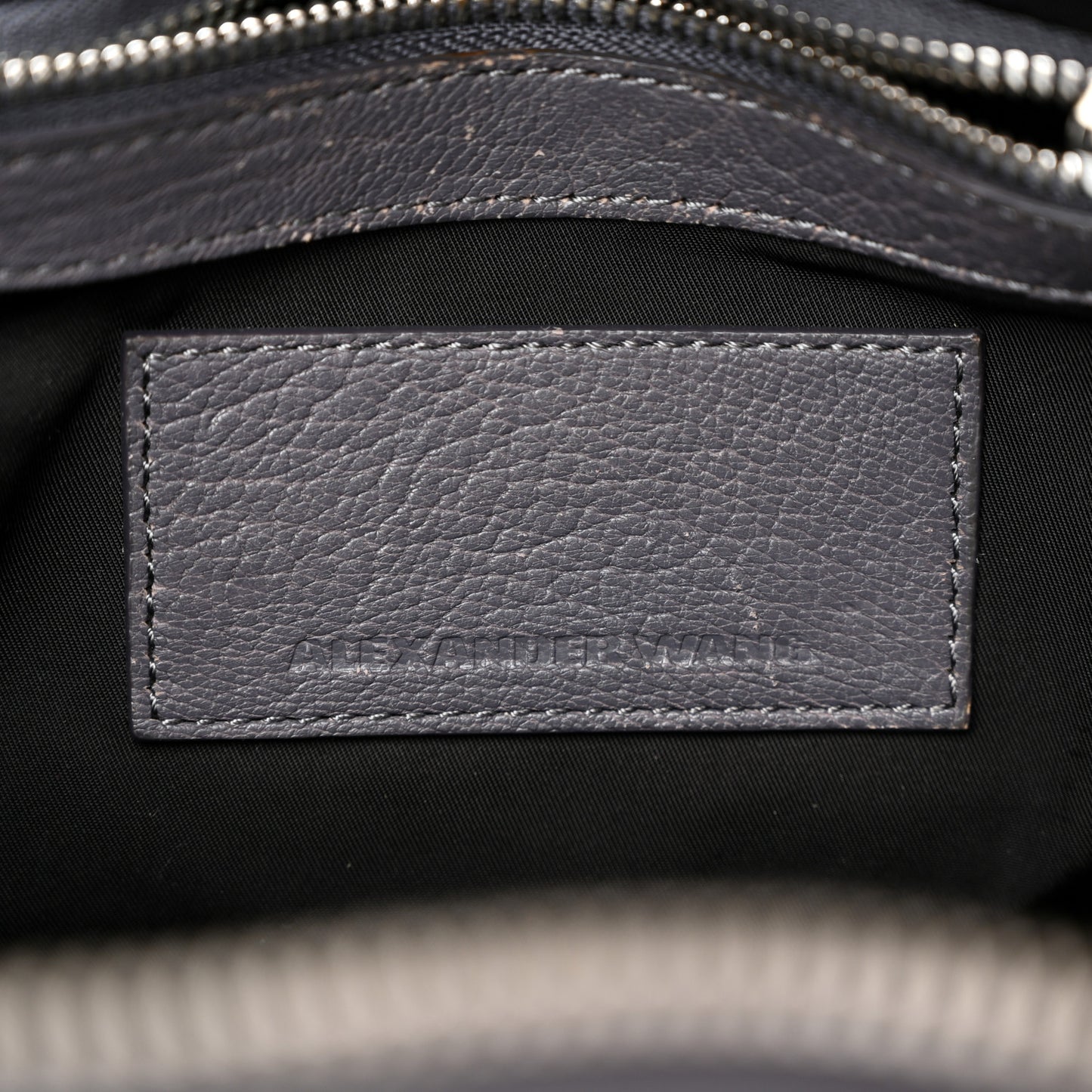 Pebbled Lambskin Rockie Tundra Antique Silver Hardware