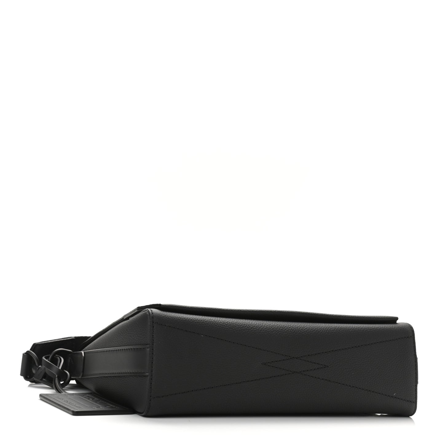 Calfskin Aerogram Messenger Black