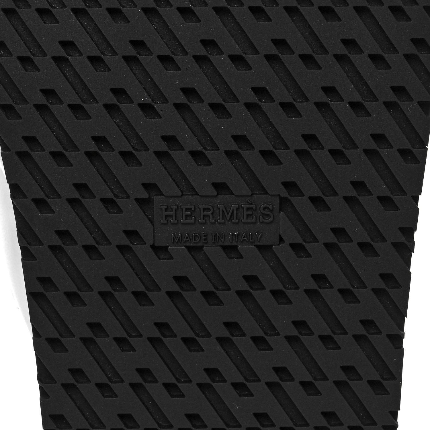 Hermes Nappa Womens Extra Sandals 38 White 6 of 9