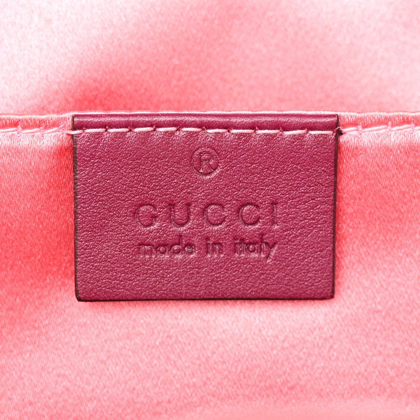 Velvet Matelasse GG Marmont Dome Backpack Fuchsia Violet Cyclamen