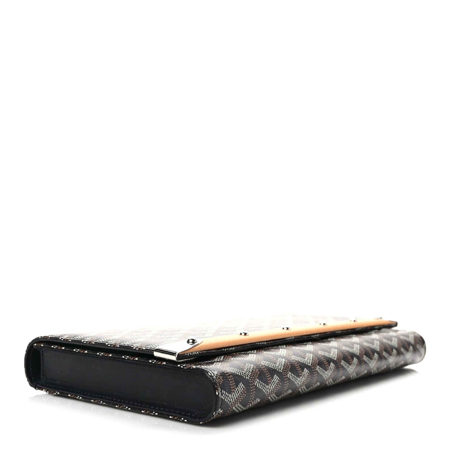 Goyard Goyardine Monte Carlo Bois Black Gold 4 of 9