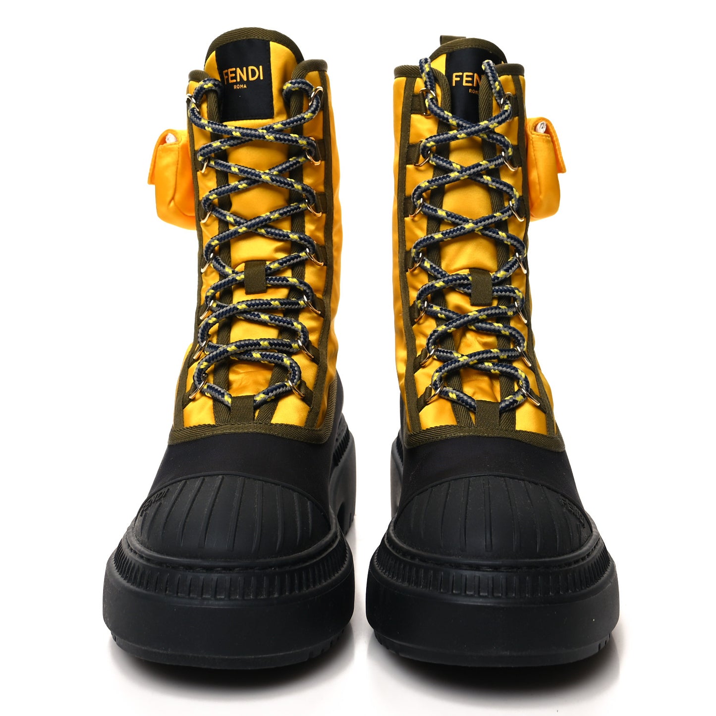 Nylon Baguette Domino 50mm Biker Boots 37 Mimosa Black