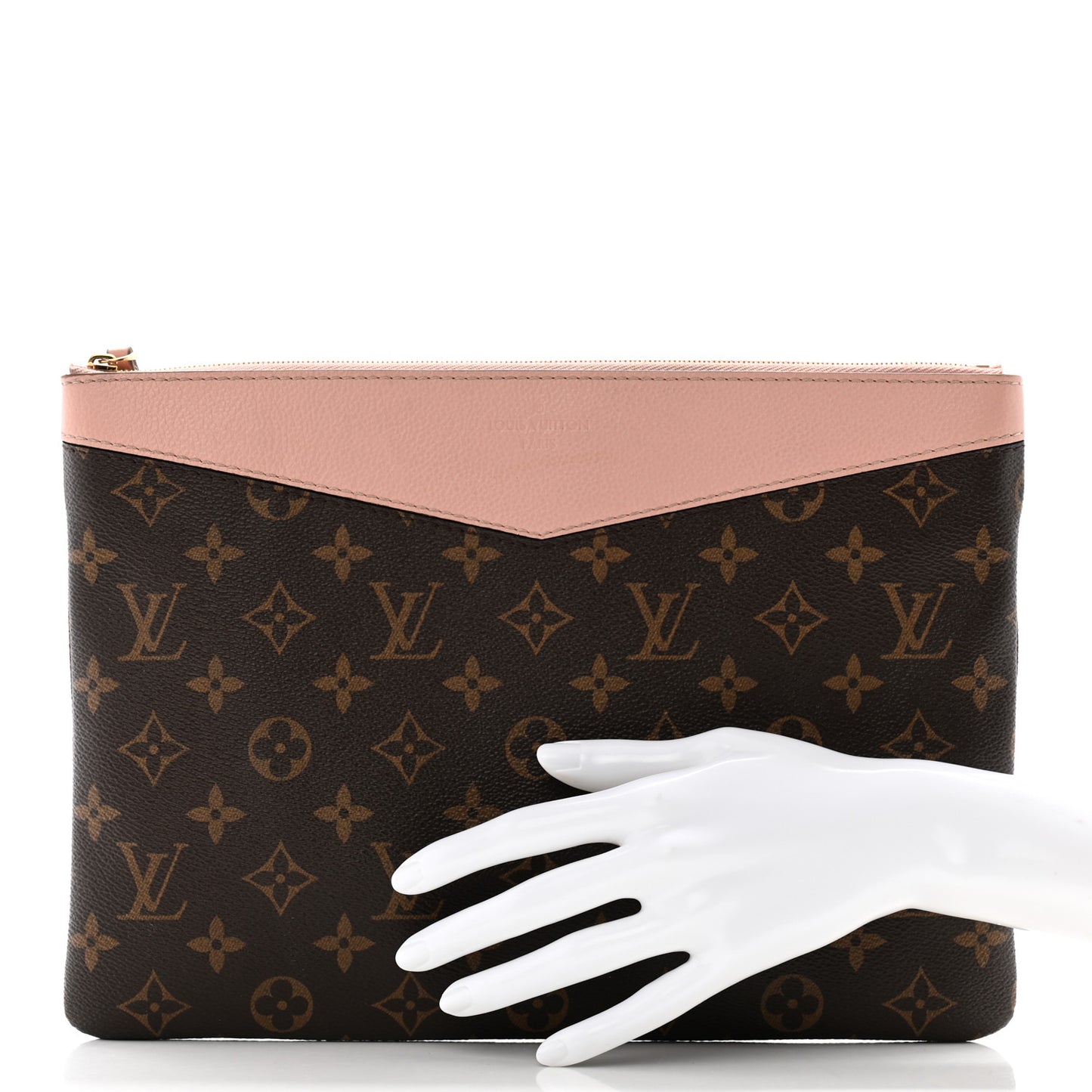 Monogram Daily Pouch Rose Poudre