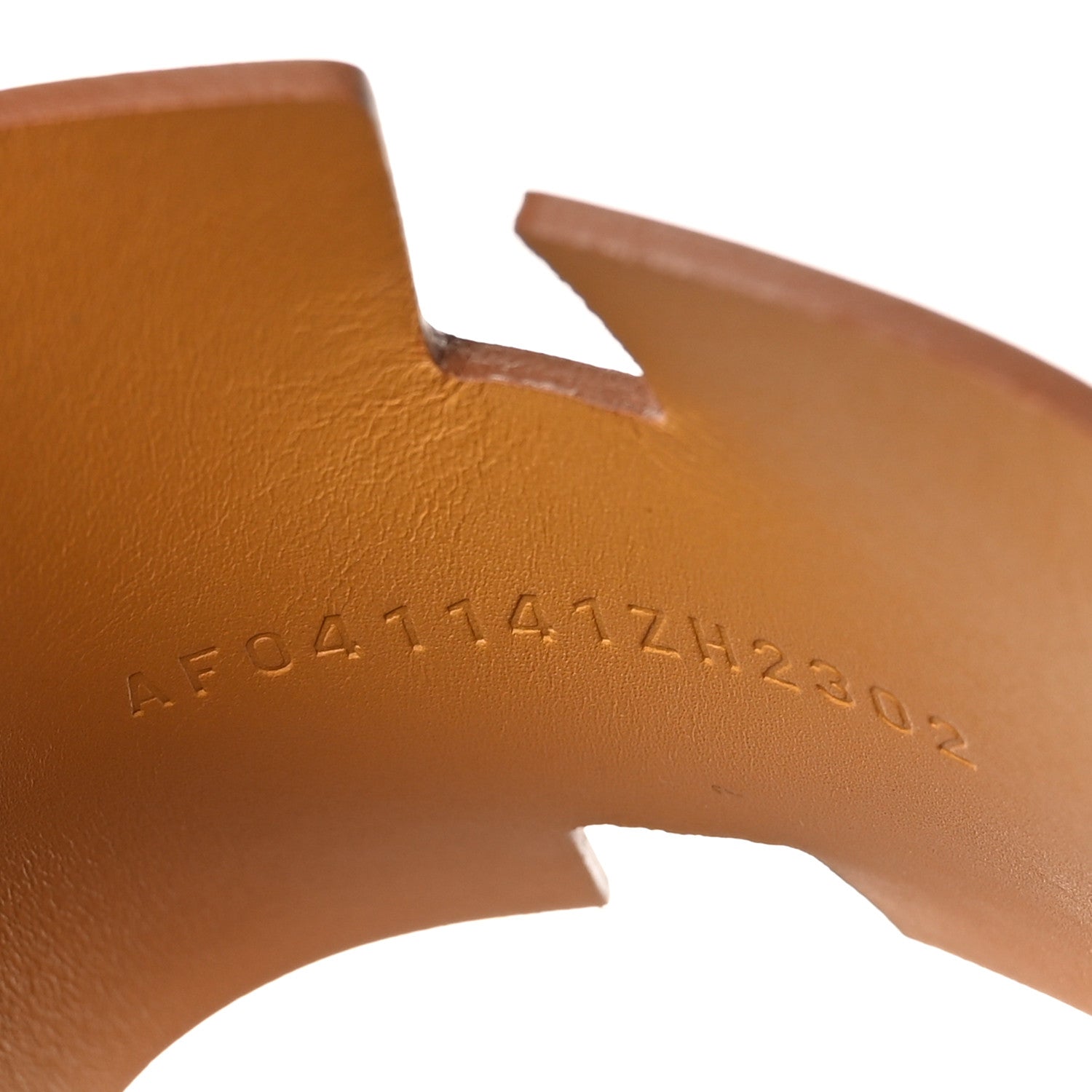 Hermes Calfskin Mens Izmir Sandals 44 Gold 6 of 11