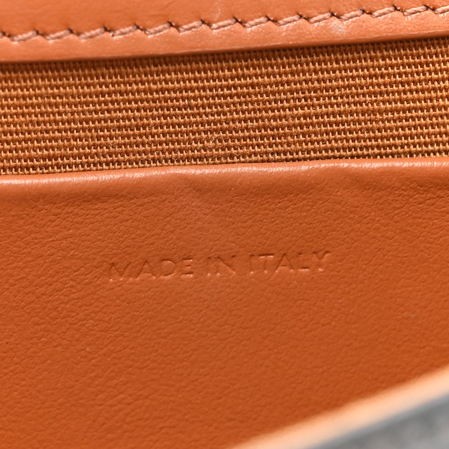 Triomphe Canvas Multipochette Tan