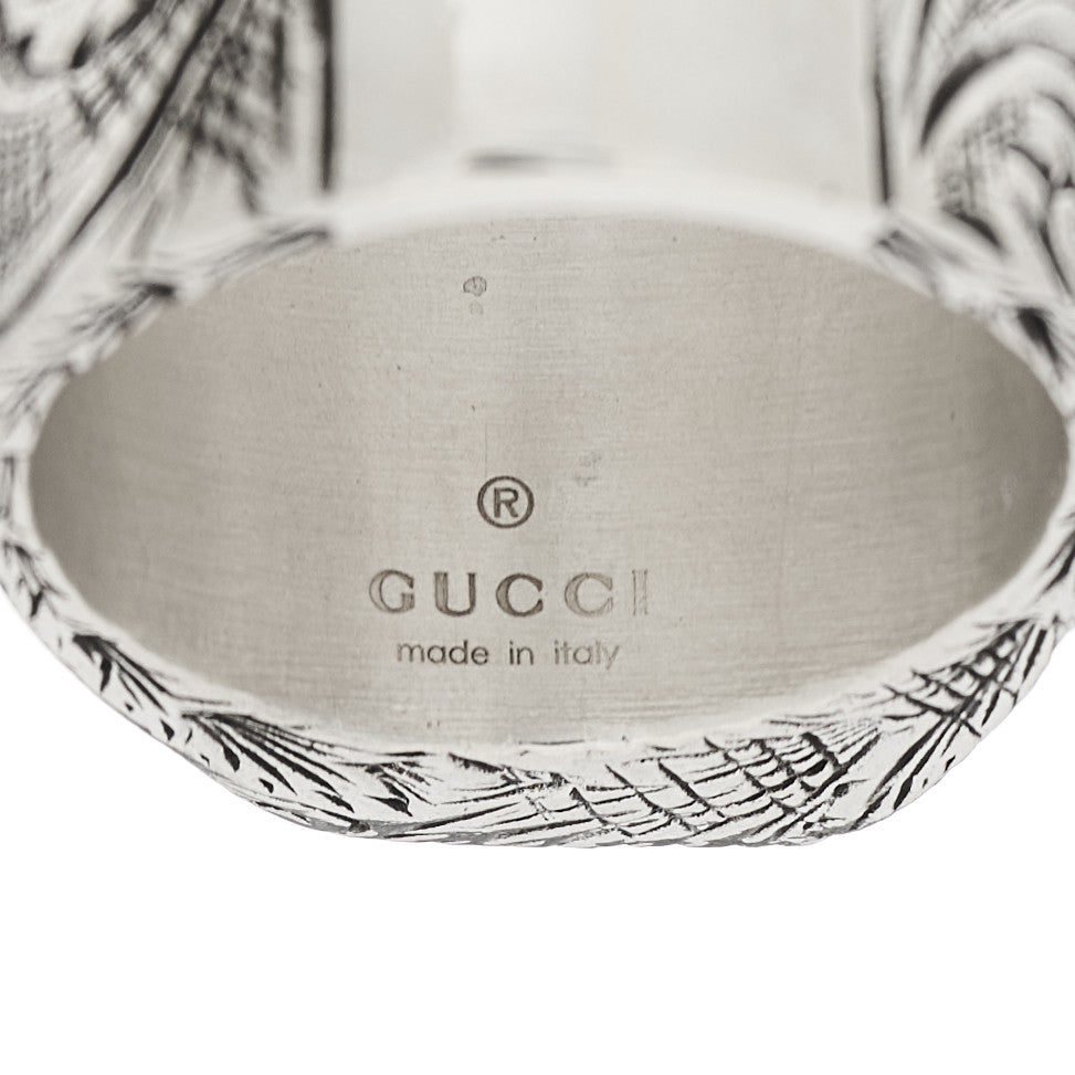 Sterling Silver Letter D Ring 57 8