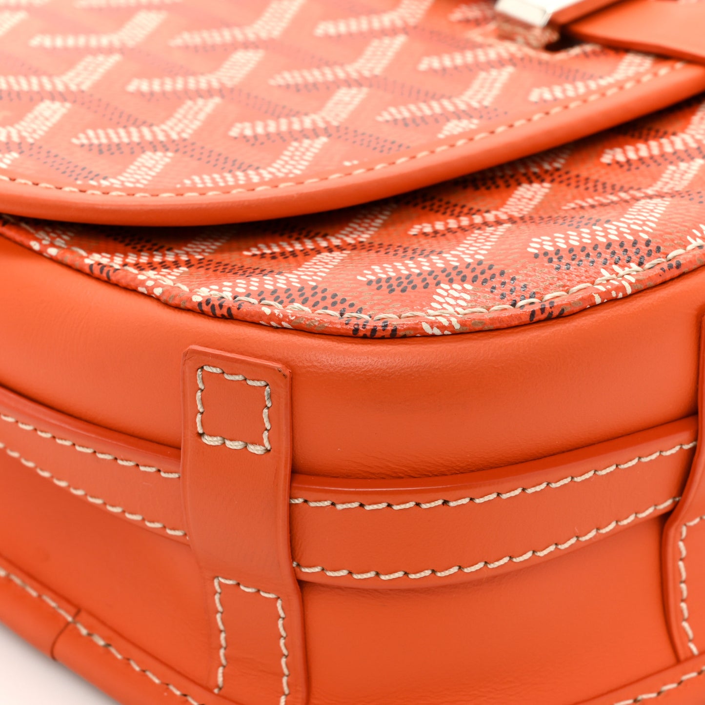 Goyardine Belvedere II PM Messenger Bag Orange