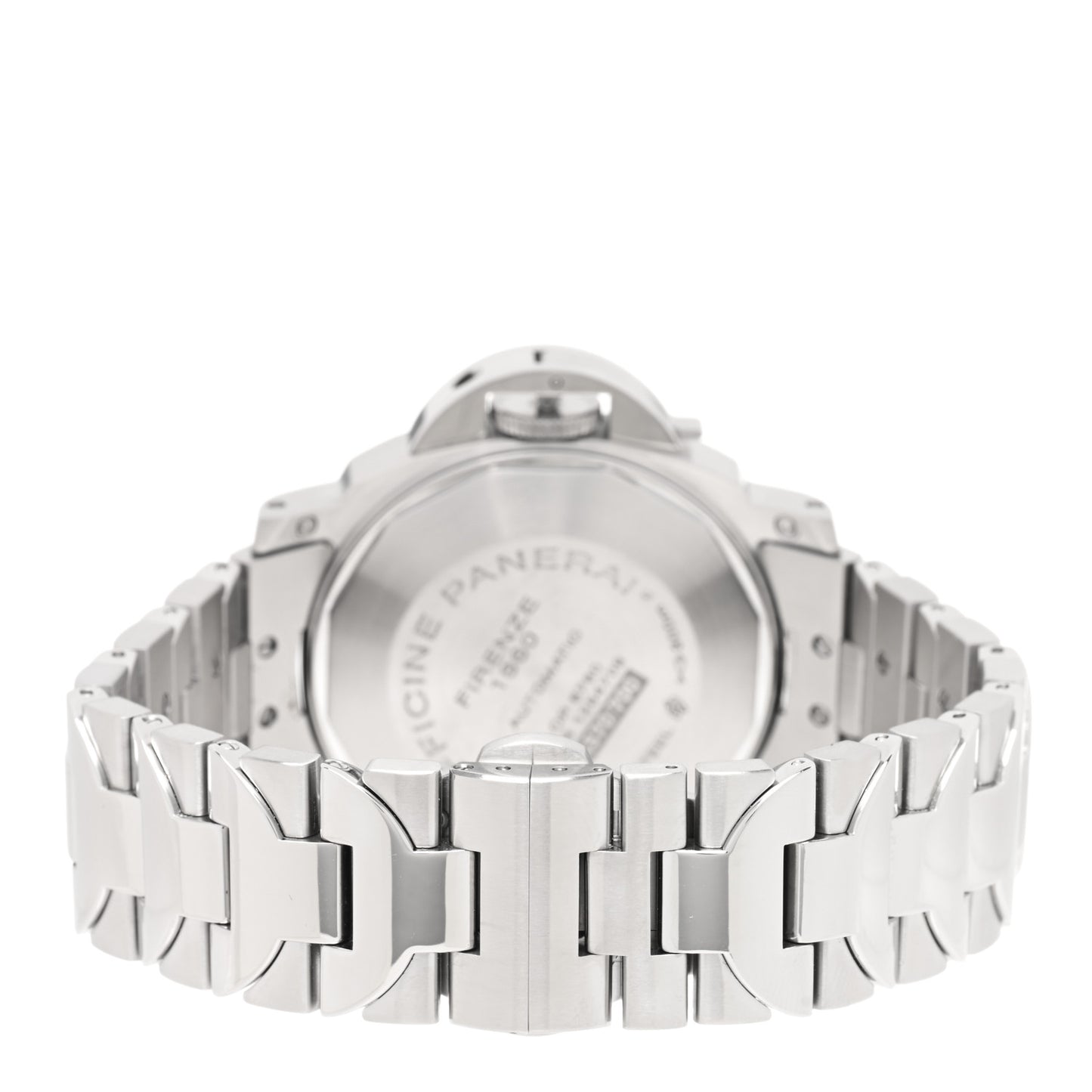 Stainless Steel 44mm Marina Luminor Automatic Watch Black PAM00050