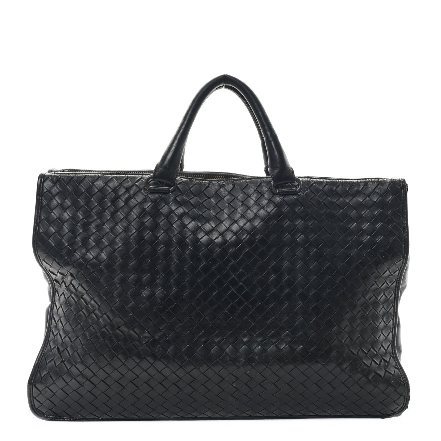 Nappa Intrecciato Tote Black
