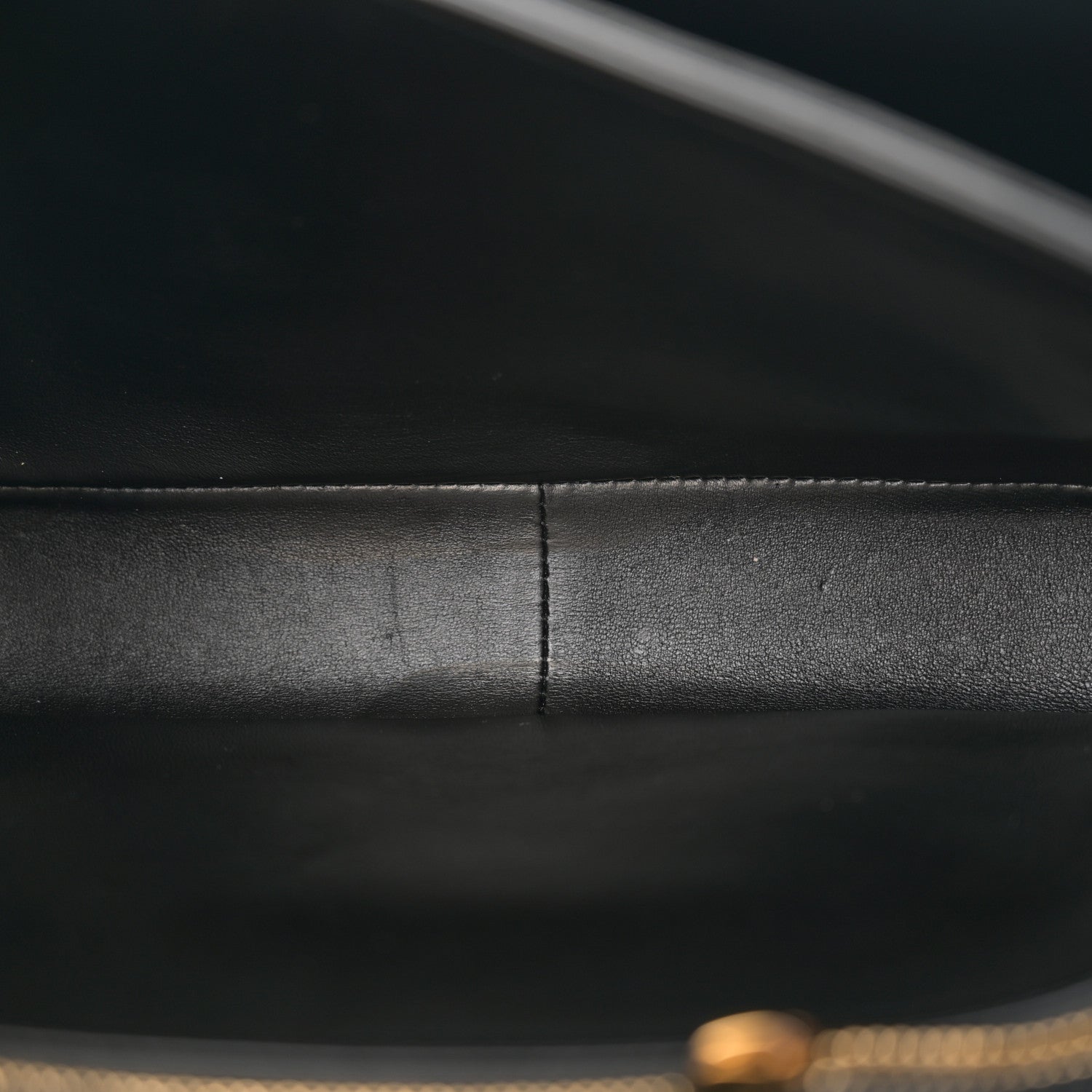 Celine Shiny Calfskin Medium Triomphe Black 5 of 11