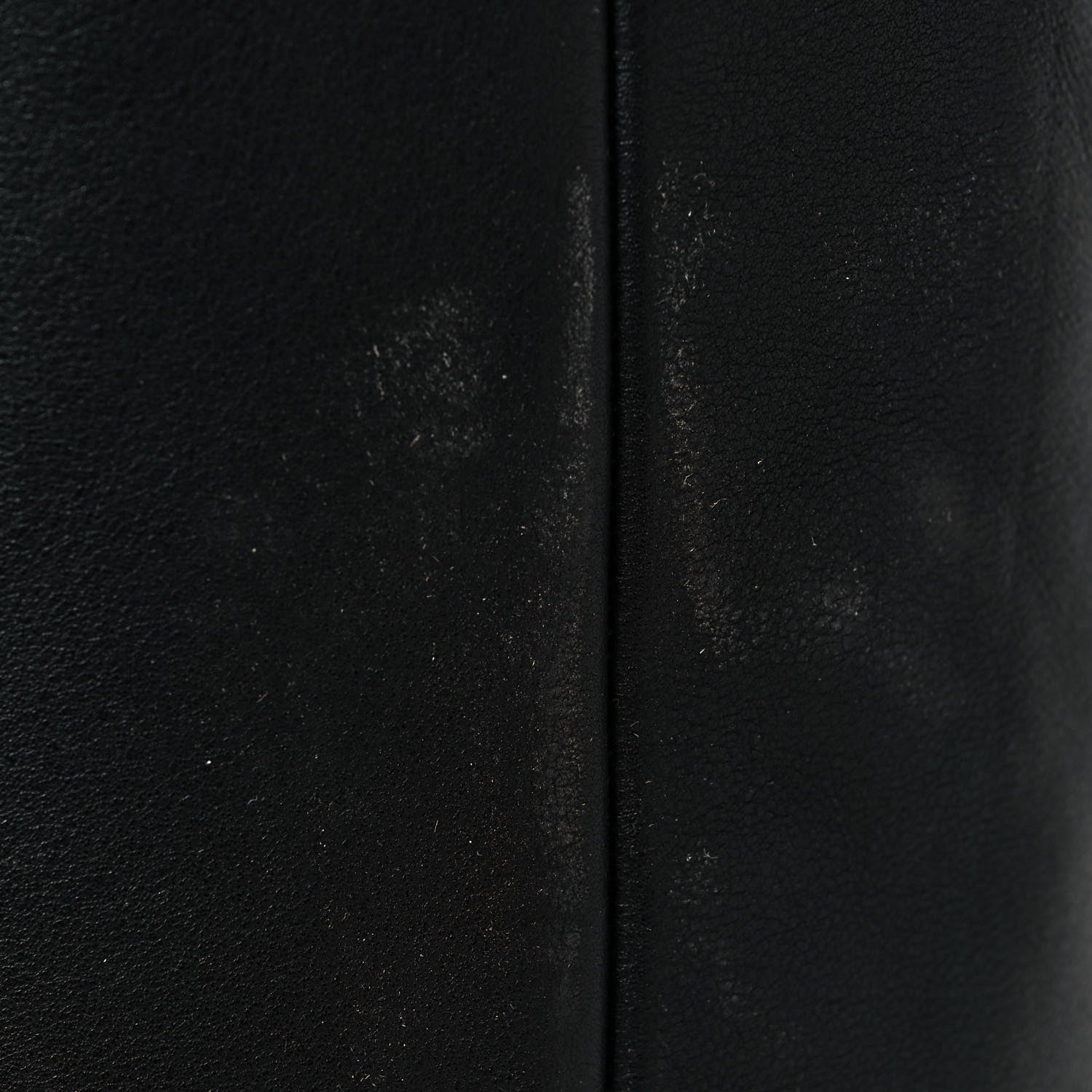 Saint Laurent Calfskin Dana Knee High Fringed Boots 36.5 Black 10 of 10